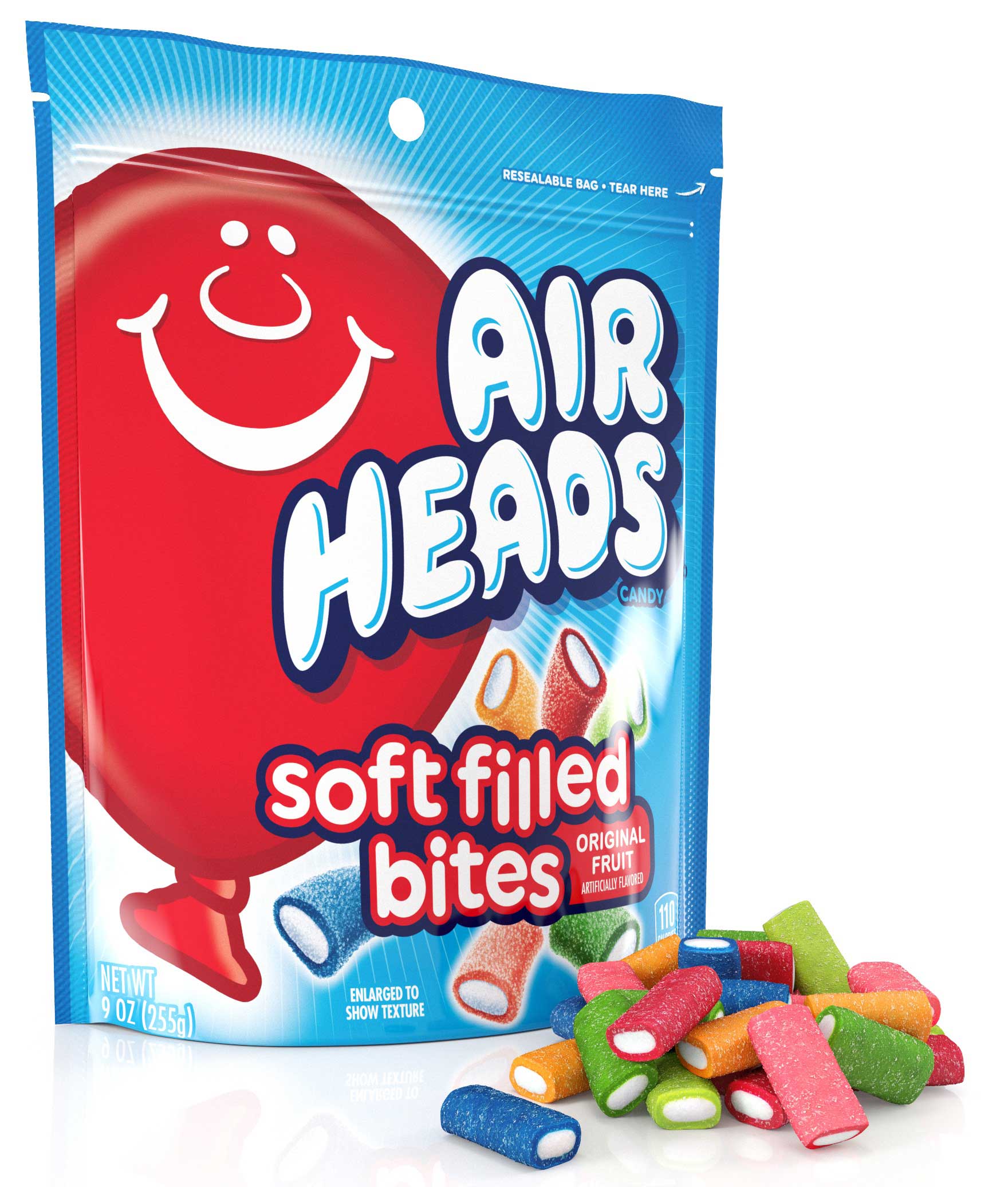 Airheads Soft Filled Bites, 9 Ounce -- 12 Per Case