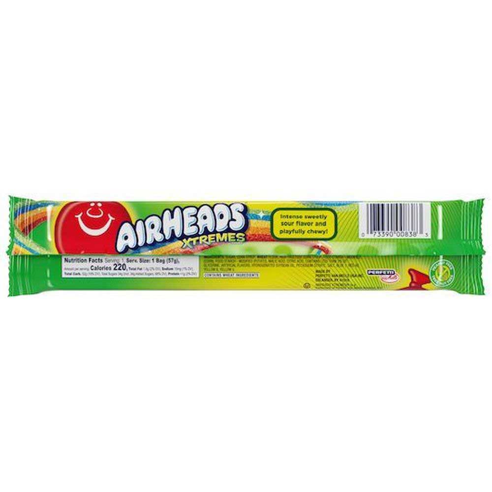 最安値 Berry Rainbow Xtremes Airheads Candy 216 -- Ounce 2 Belts, 菓子/デザート