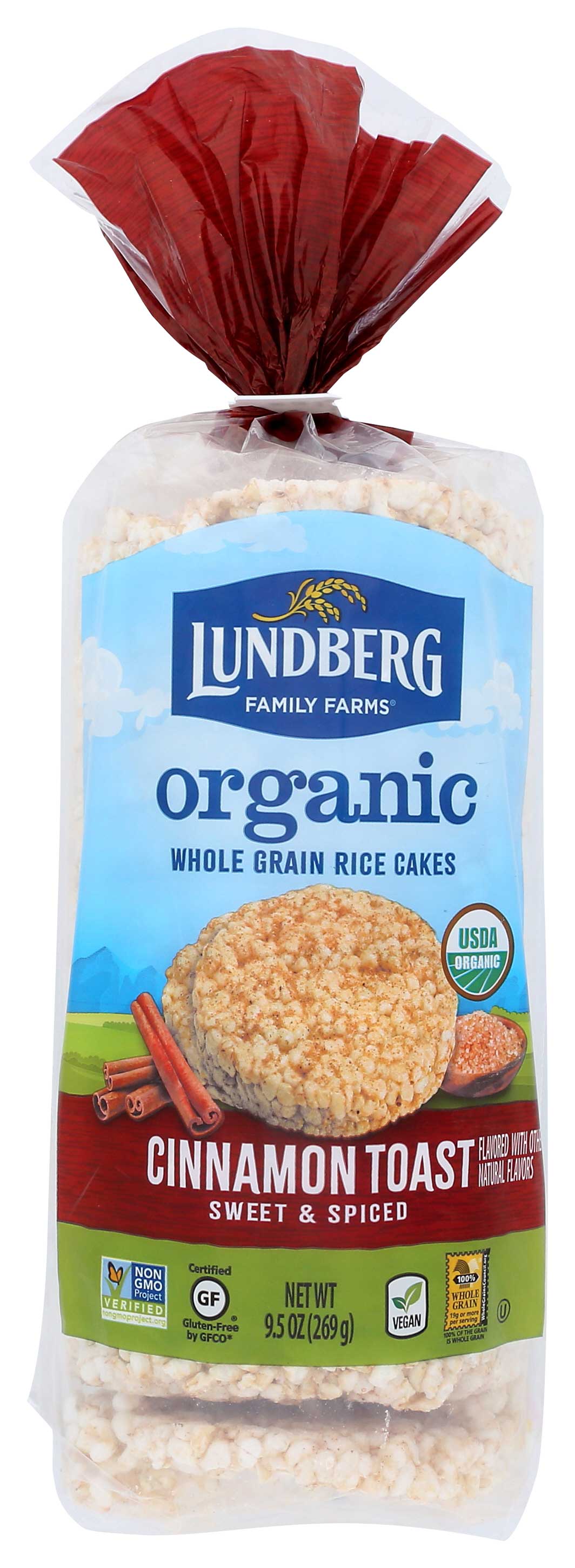 Rice cake & Harry① Rice cake & Harry① Lundberg Family Farms Organic Cinnamon Toast