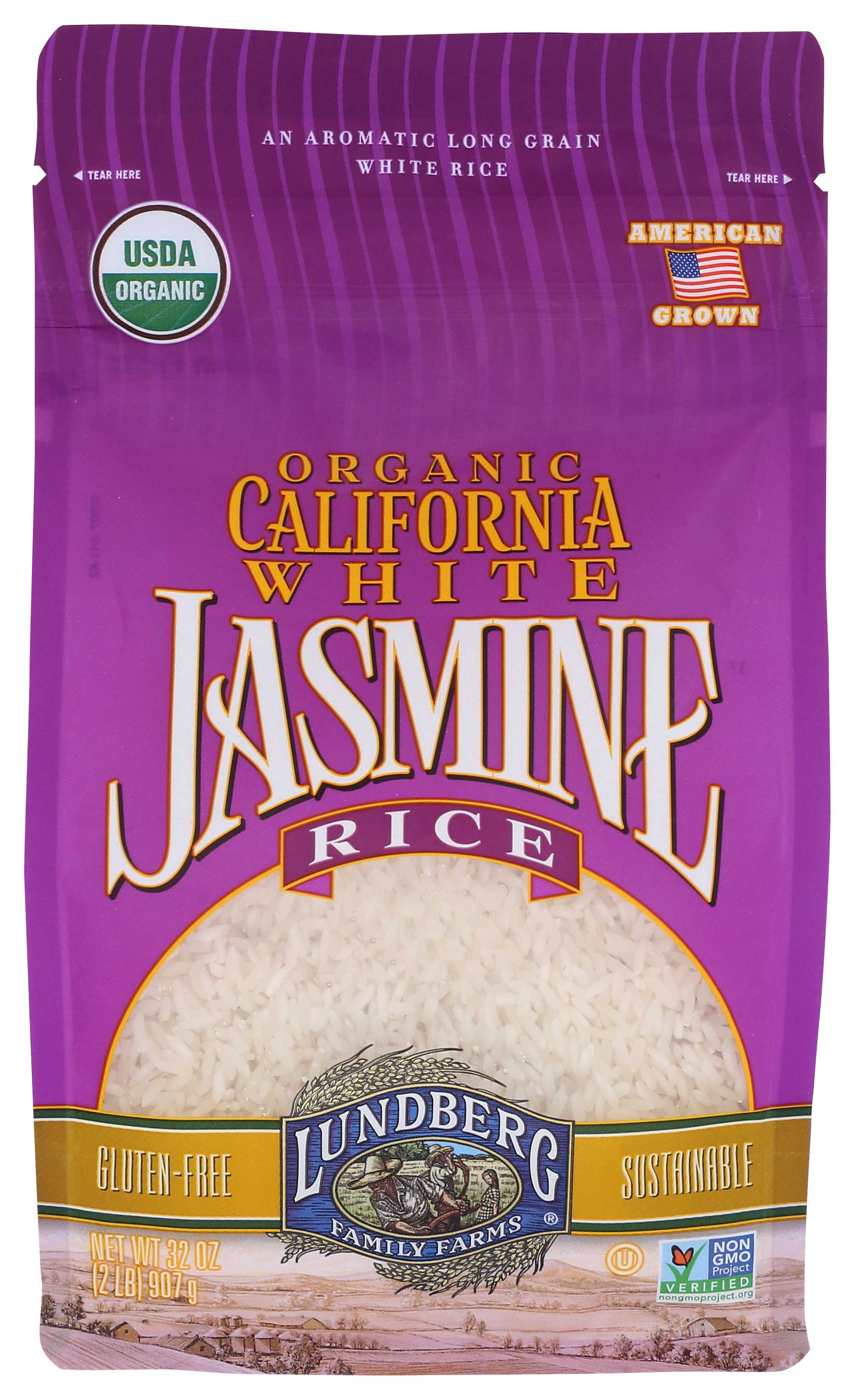 初売り 福袋 Lundberg Farms California White Jasmine Rice Case その他