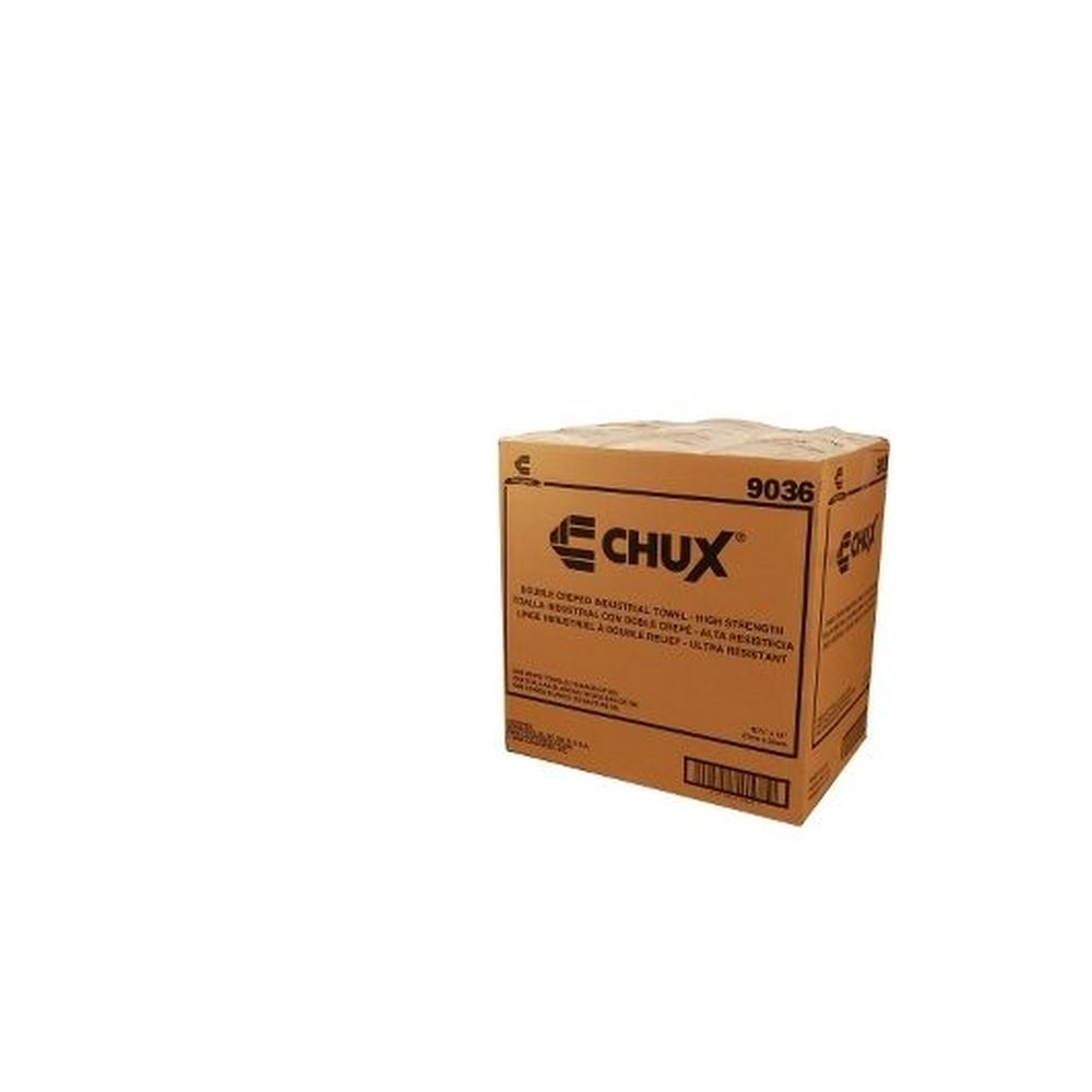 Chicopee Chux 9036 Heavy Duty White Double Creped Industrial Wipes, 11.875 X 13 Inch -- 1008 Per Case