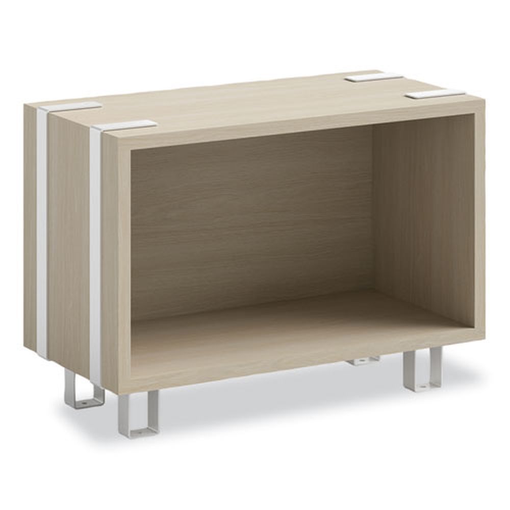 Safco Beige/white 1-shelf Ready Home Office Large Stackable Storage, 24 X 12 X 17.25 Inch