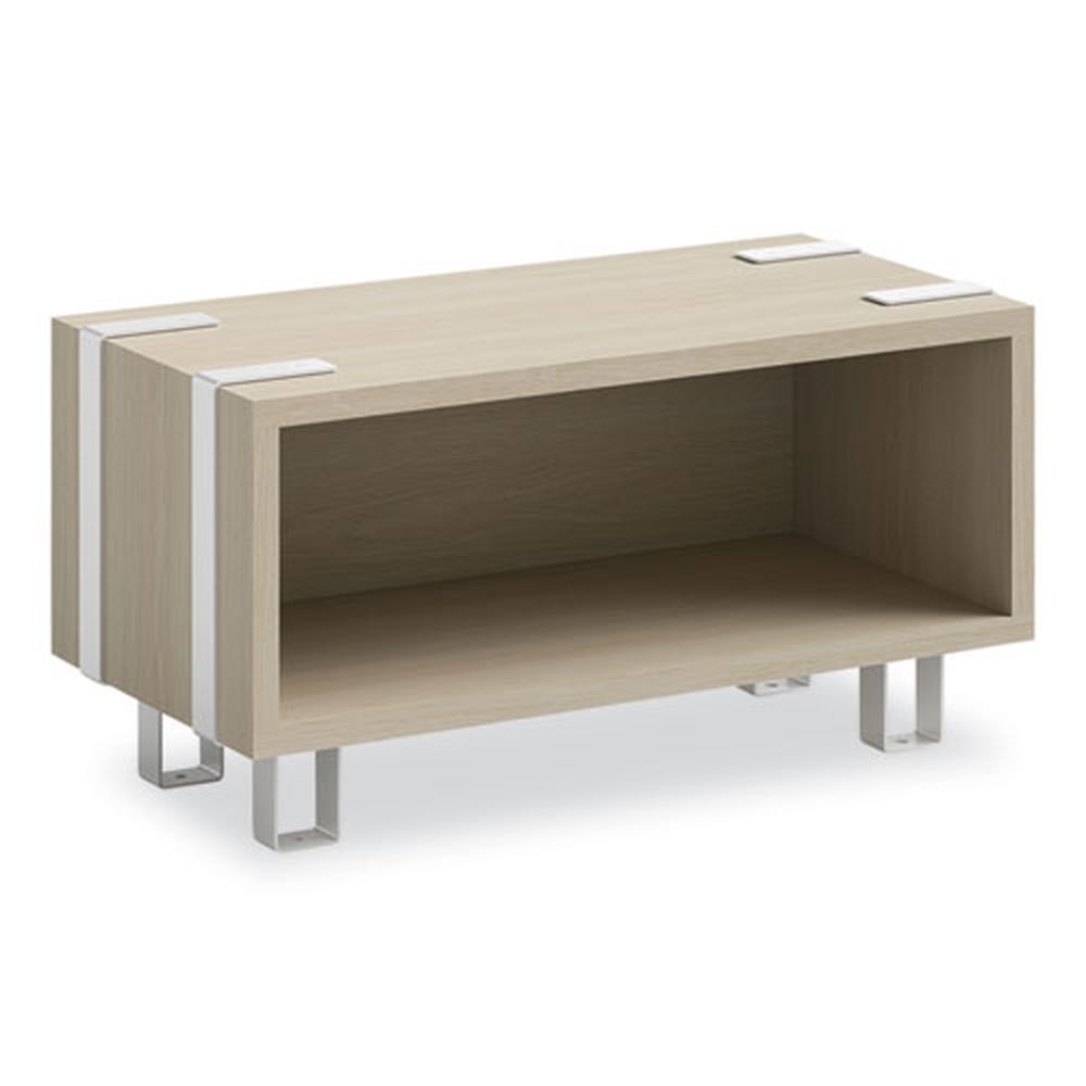 Safco Beige/white 1-shelf Ready Home Office Small Stackable Storage, 24 X 12 X 12.25 Inch