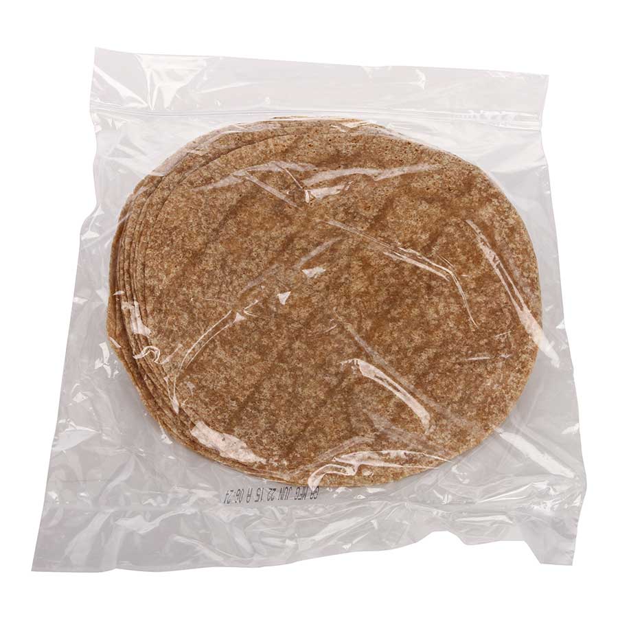 Mission Foods Golden Wheat Wrap, 12 Inch, 12 Count -- 6 Per Case