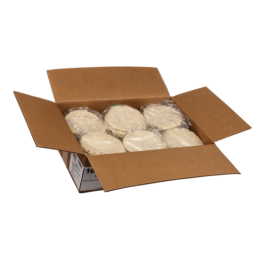 Mission Foods White Corn Tortilla, 6 inch - 60 per pack -- 12 packs per case.