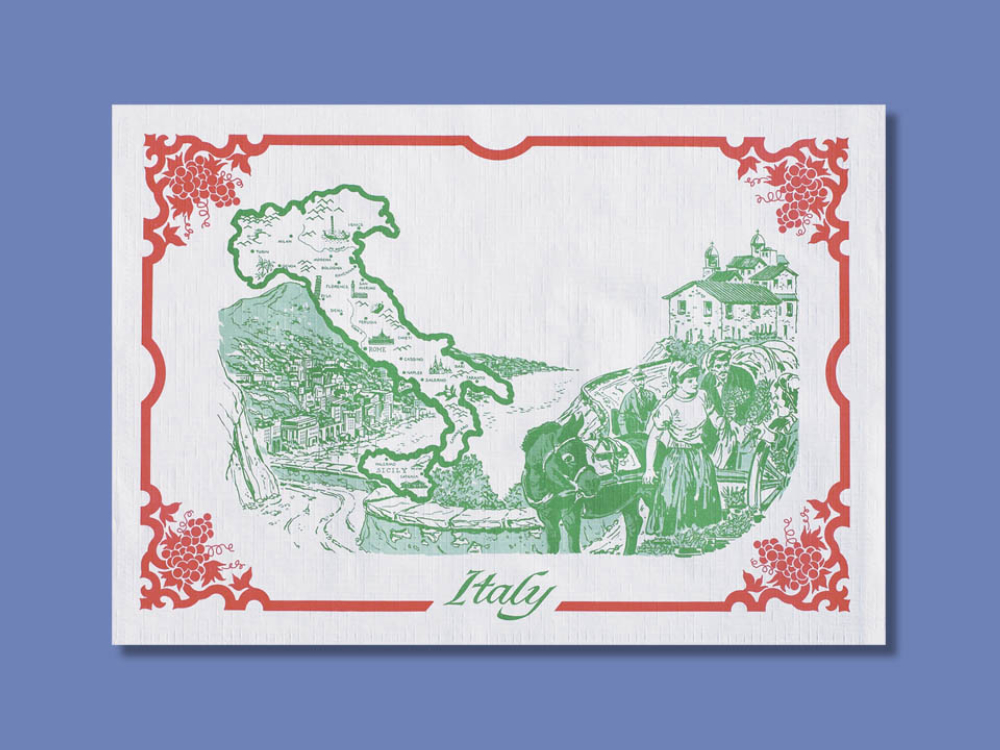 Smith Lee Italy Straight Edge Placemat, 9.5 X 13.5 Inch -- 1000 Per Case