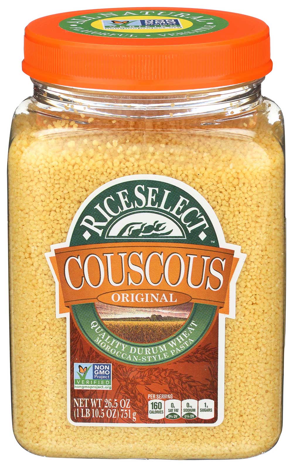 Riceselect Original Couscous, 26.5 Ounce -- 4 Per Case