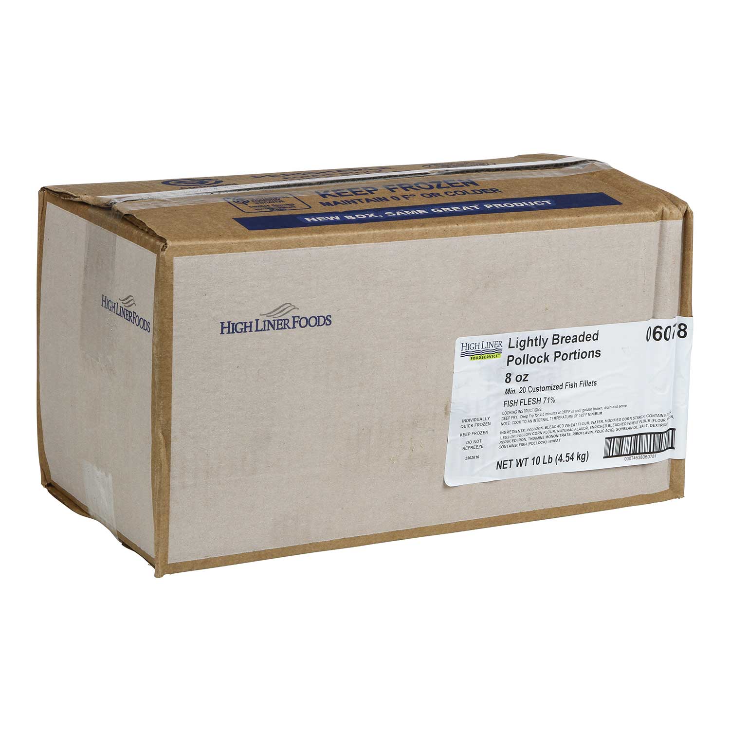 Viking Nordica Breaded Alaska Pollock Fillet, 8 Ounce
