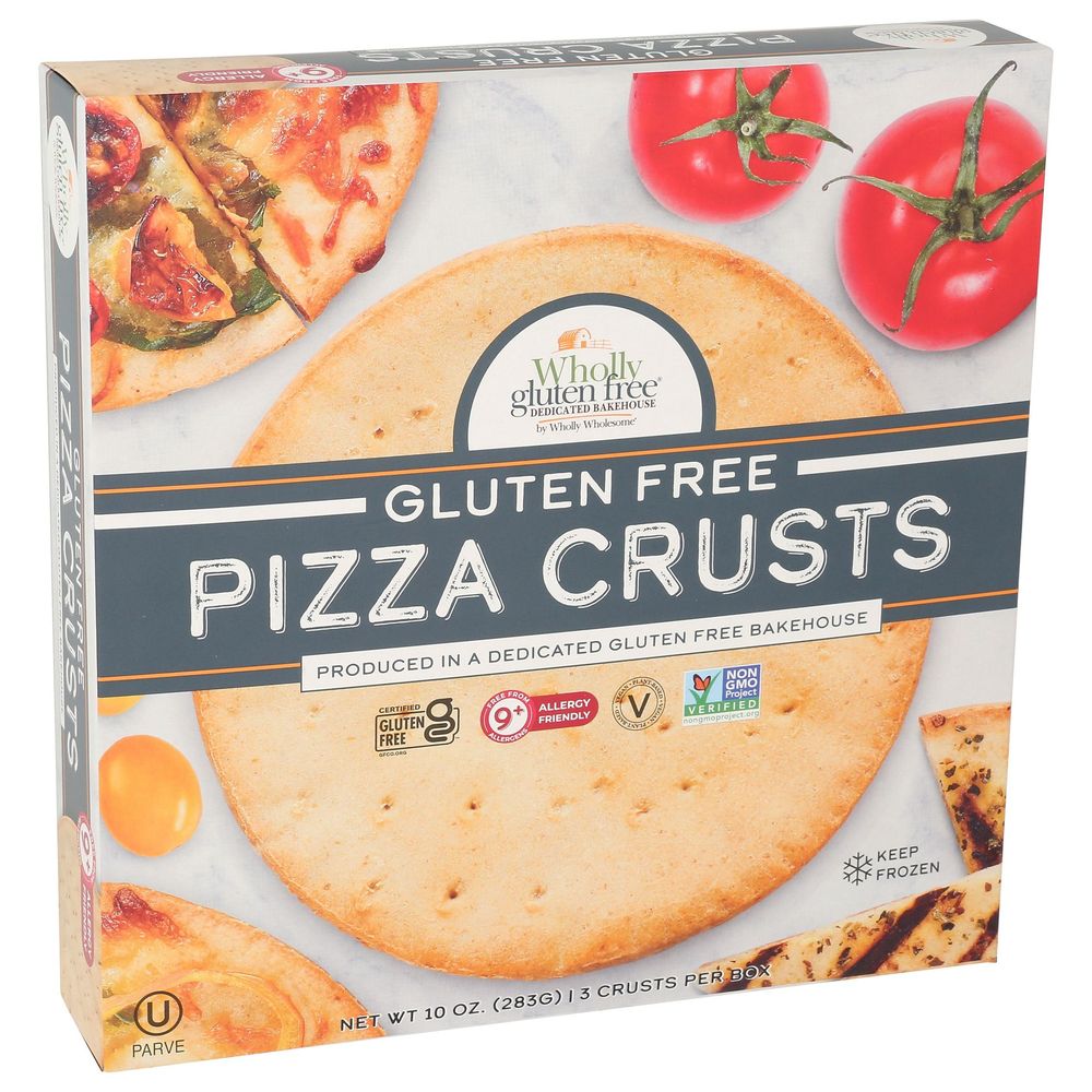 Wholly Gluten Free Pizza Crust, 10 Ounce -- 6 Per Case