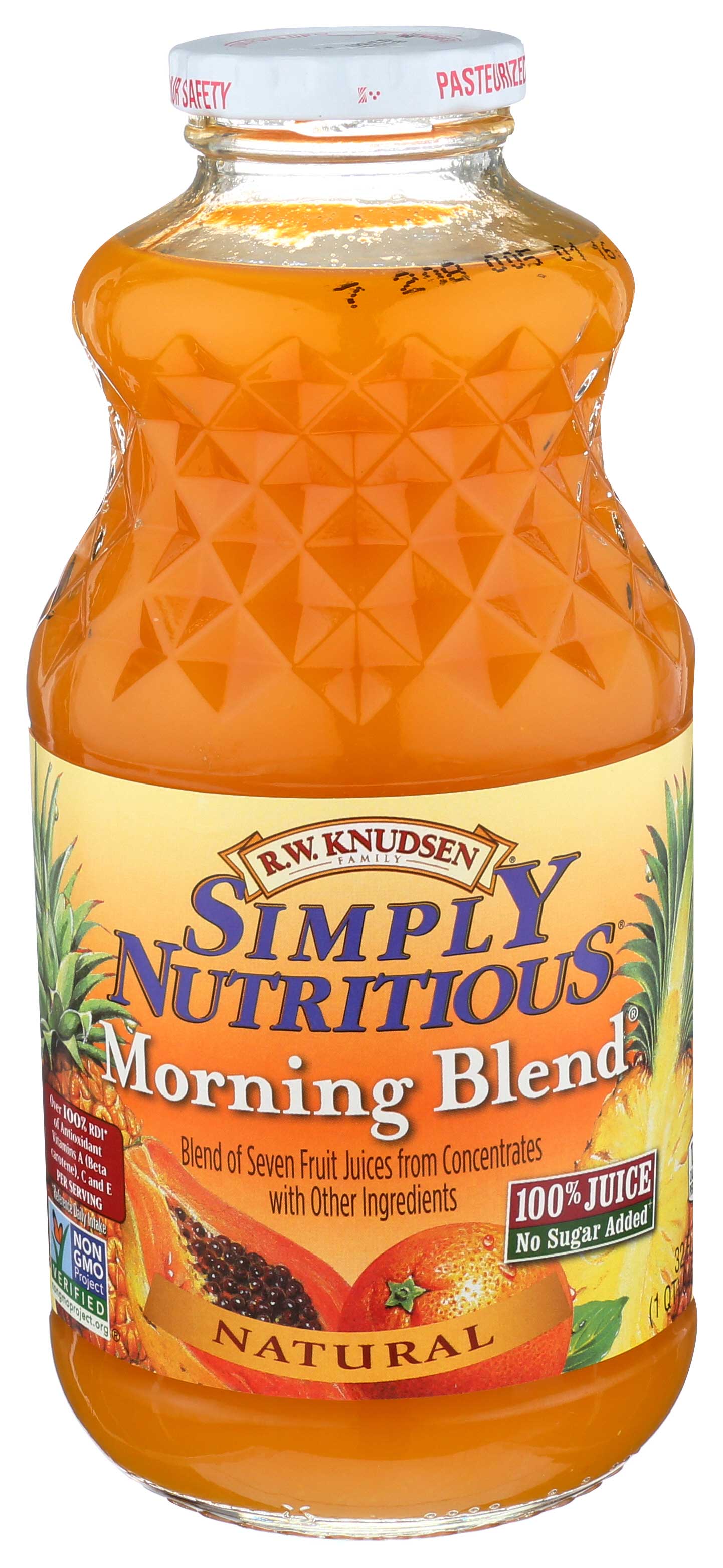 R.w. Knudsen Simply Nutritious Morning Blend Juice, 32 Fluid Ounce -- 6 Per Case