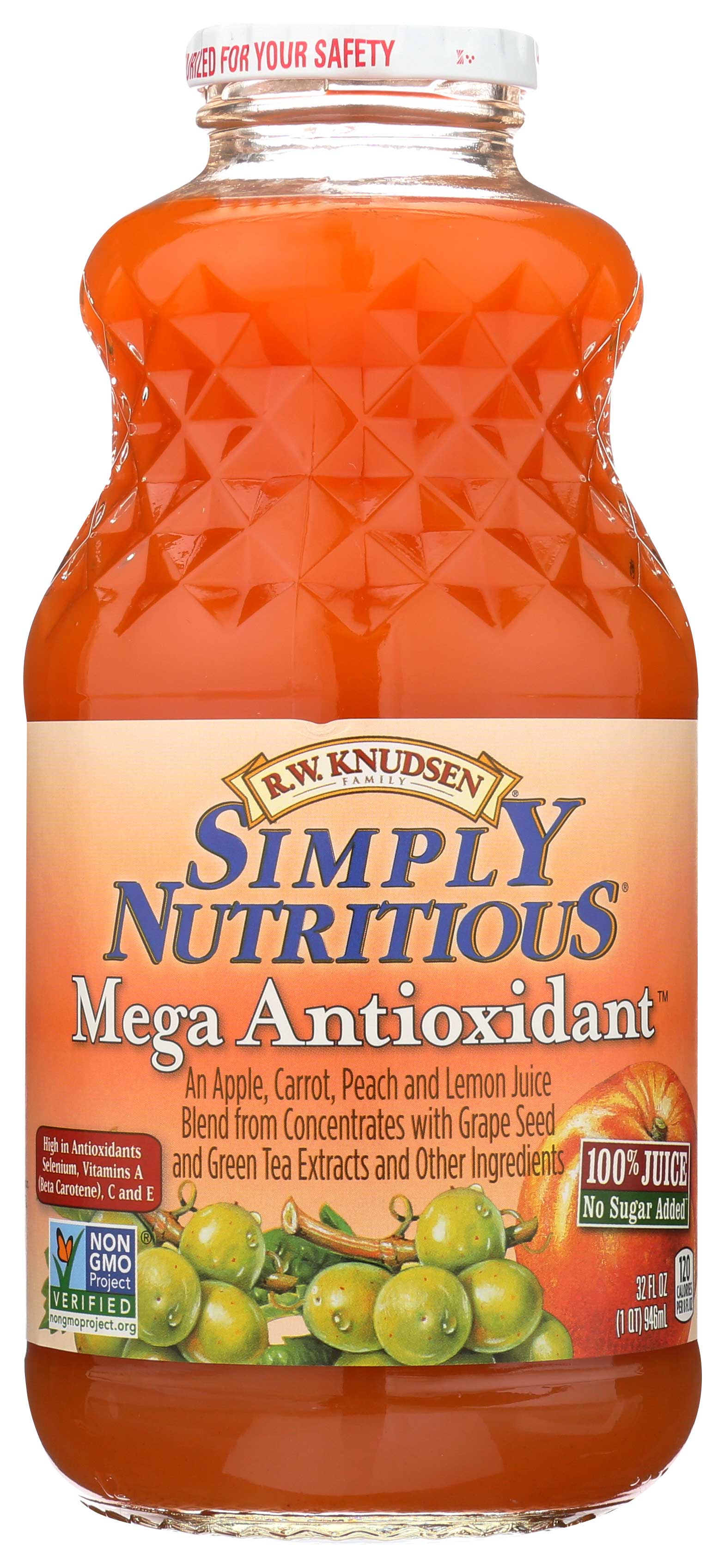 R.W. Knudsen Simply Mega Antioxidant Juice Case