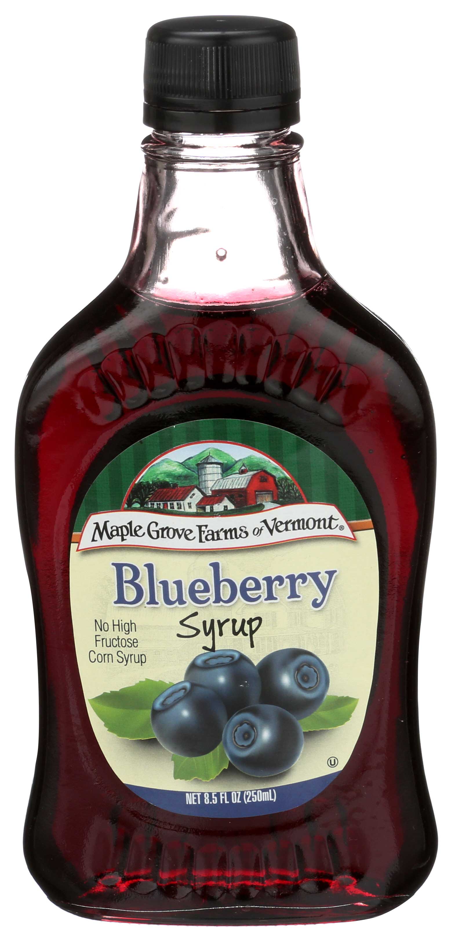 Maple Grove Farms Blueberry Syrup, 8.5 Ounce -- 9 Per Case