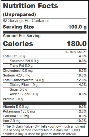 Rose Precooked Ramen Noodles, 5 Pound -- 4 Per Case
