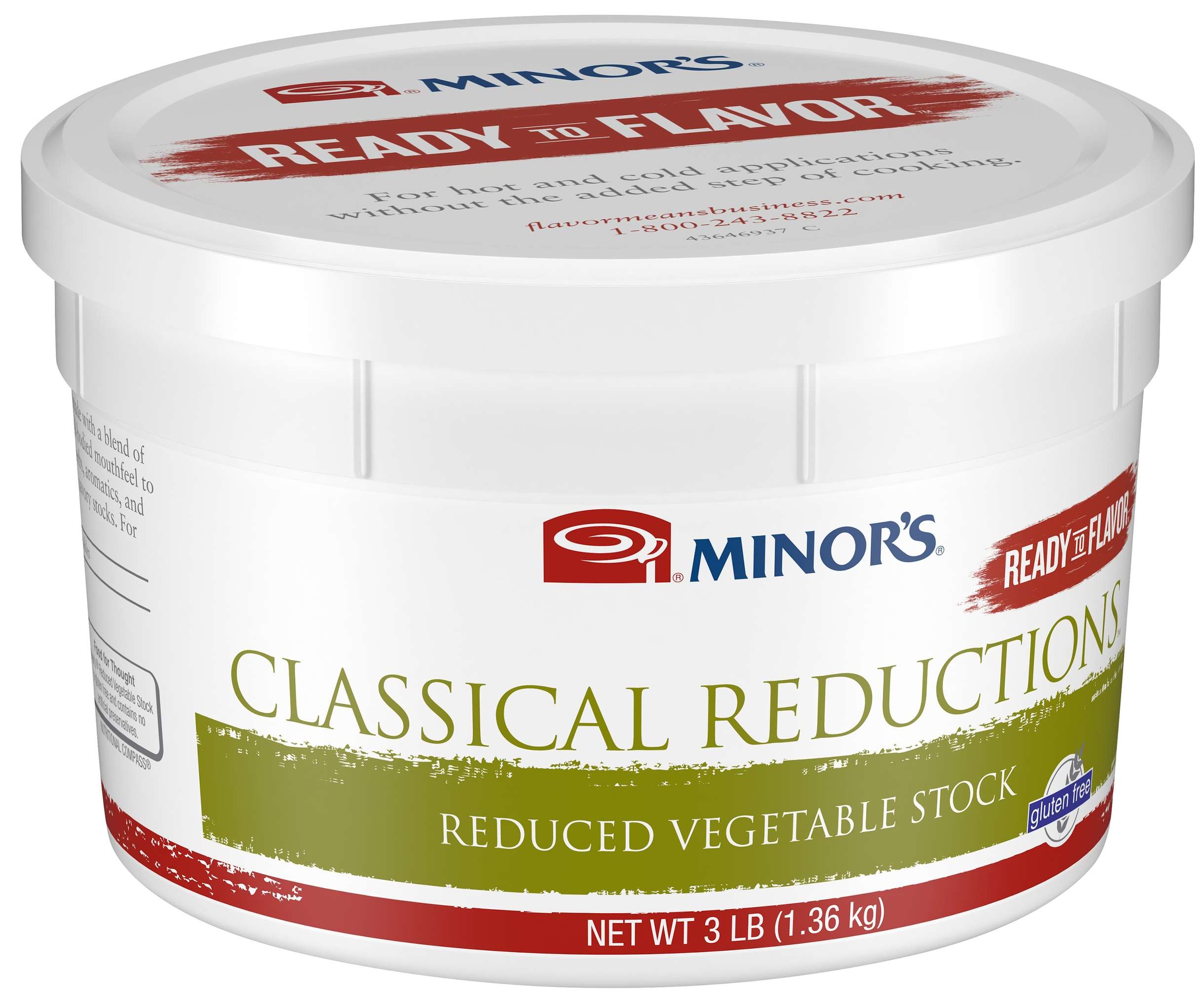 Minors Classical Reductions Vegetable Stock Case