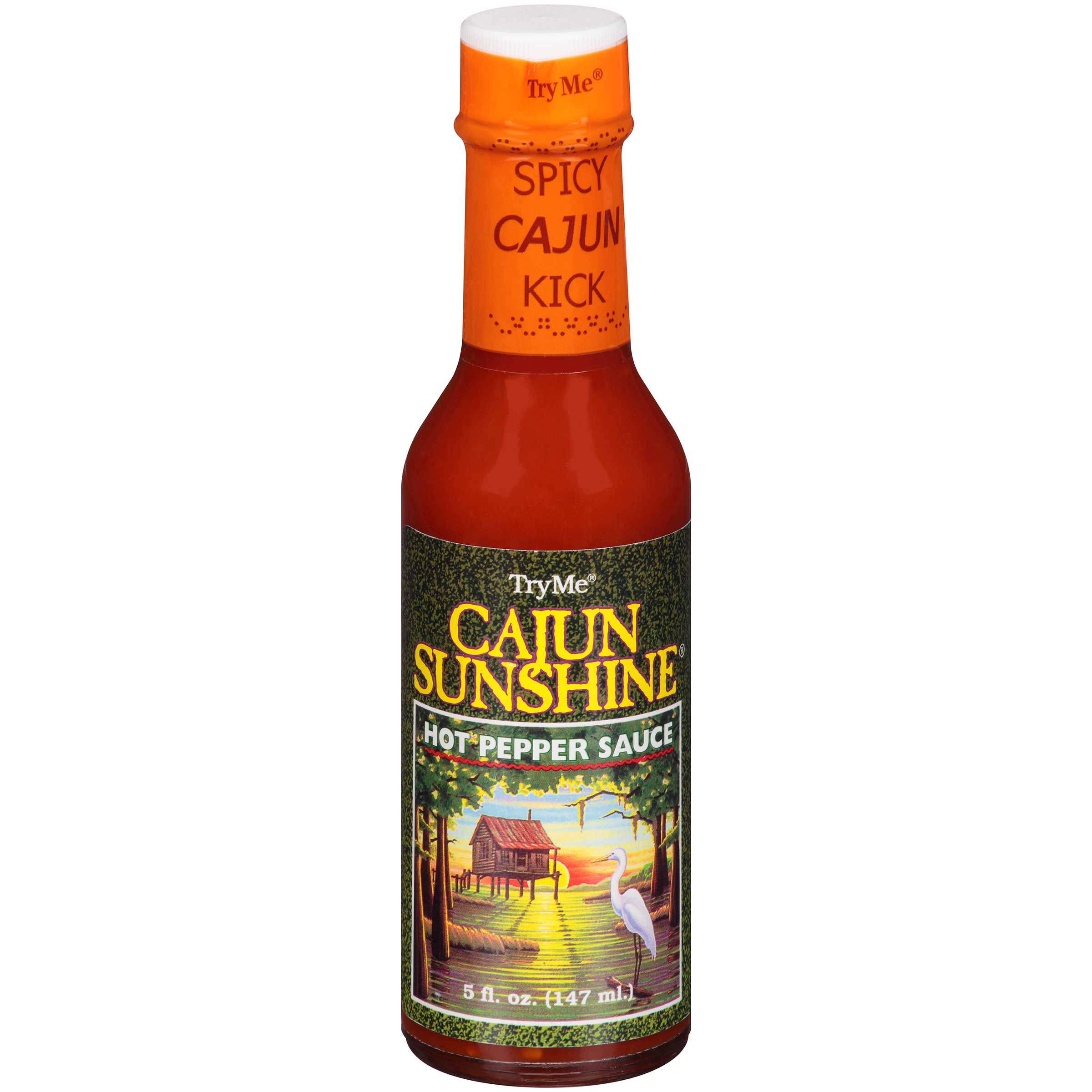 Try Me Cajun Sunshine Sauce, 5 Fluid Ounce -- 6 Per Case