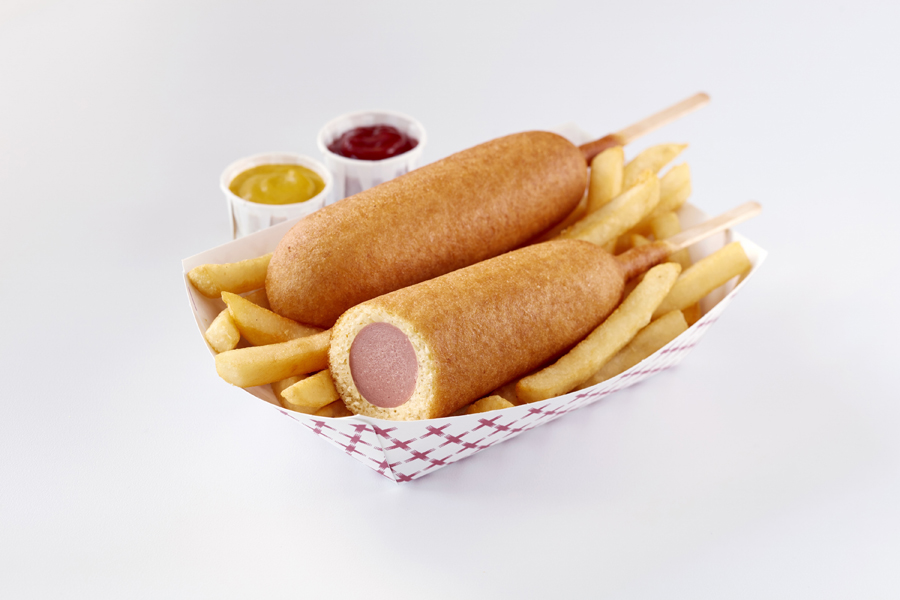 Foster Farms Whole Grain Chicken Corn Dog 4 Ounce 72 per case