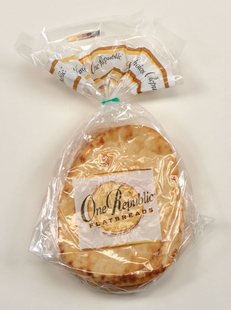 One Republic Oval Flatbread Naan, 2.4 Ounce -- 12 Per Case