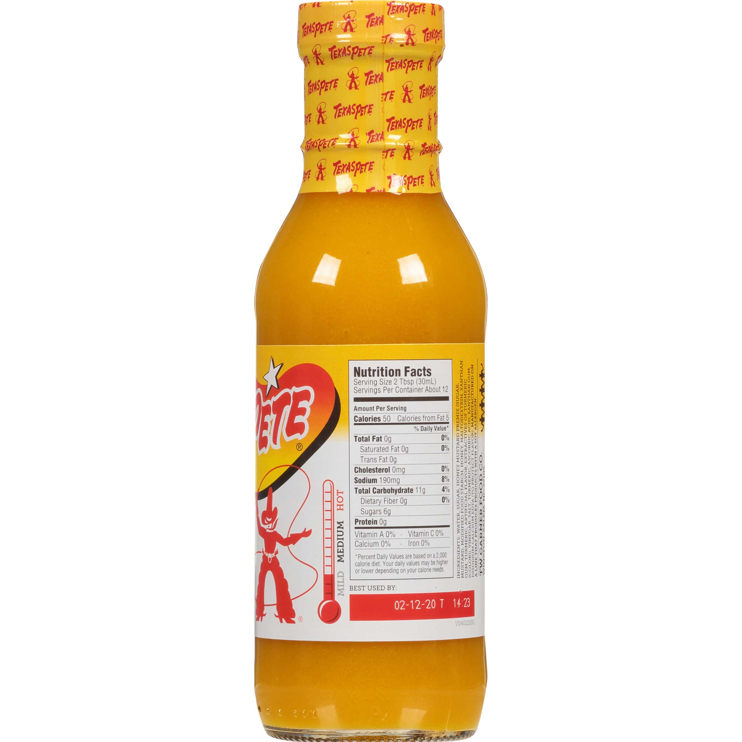 Texas Pete Honey Mustard Sauce, 12 Ounce -- 12 Per Case