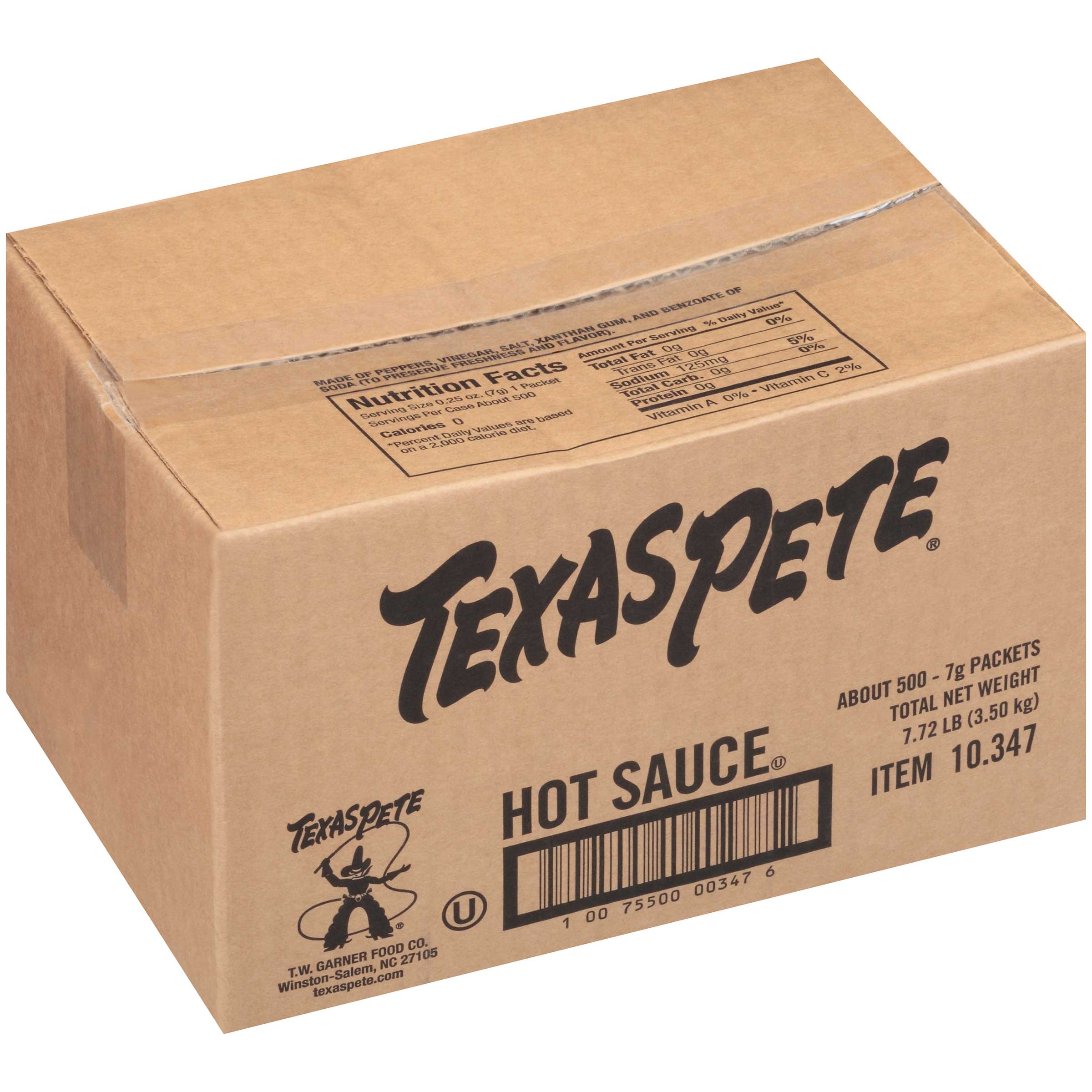 Texas Pete Hot Sauce, 7 Gram