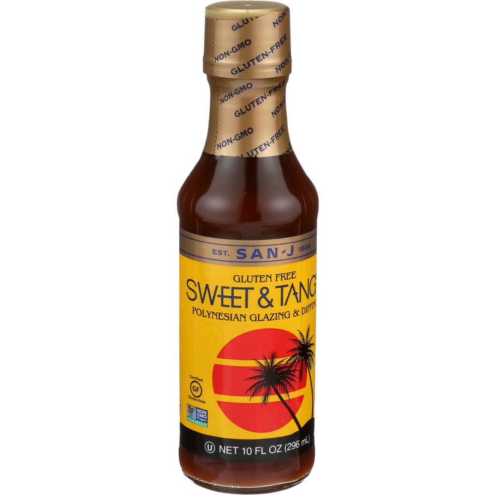 San-j Sweet And Tangy Sauce, 10 Ounce -- 6 Per Case