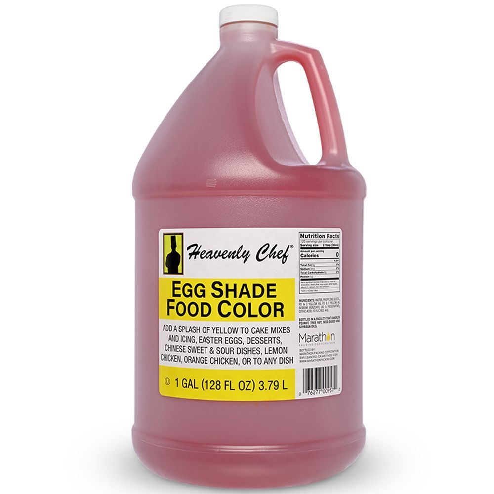 Heavenly Chef Egg Shade Food Color, 1 Gallon -- 4 per case
