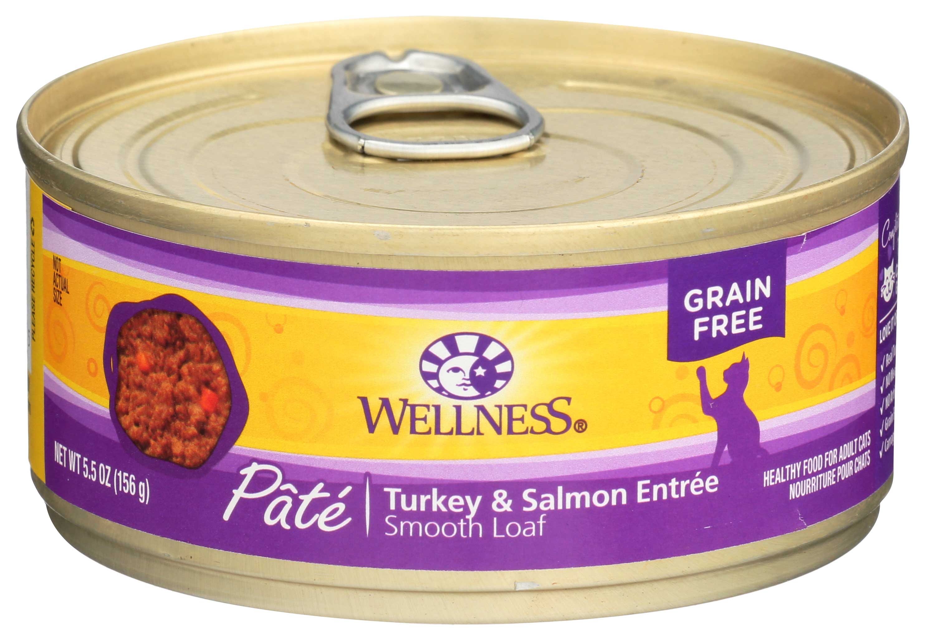 Wellness cat food turkey best sale
