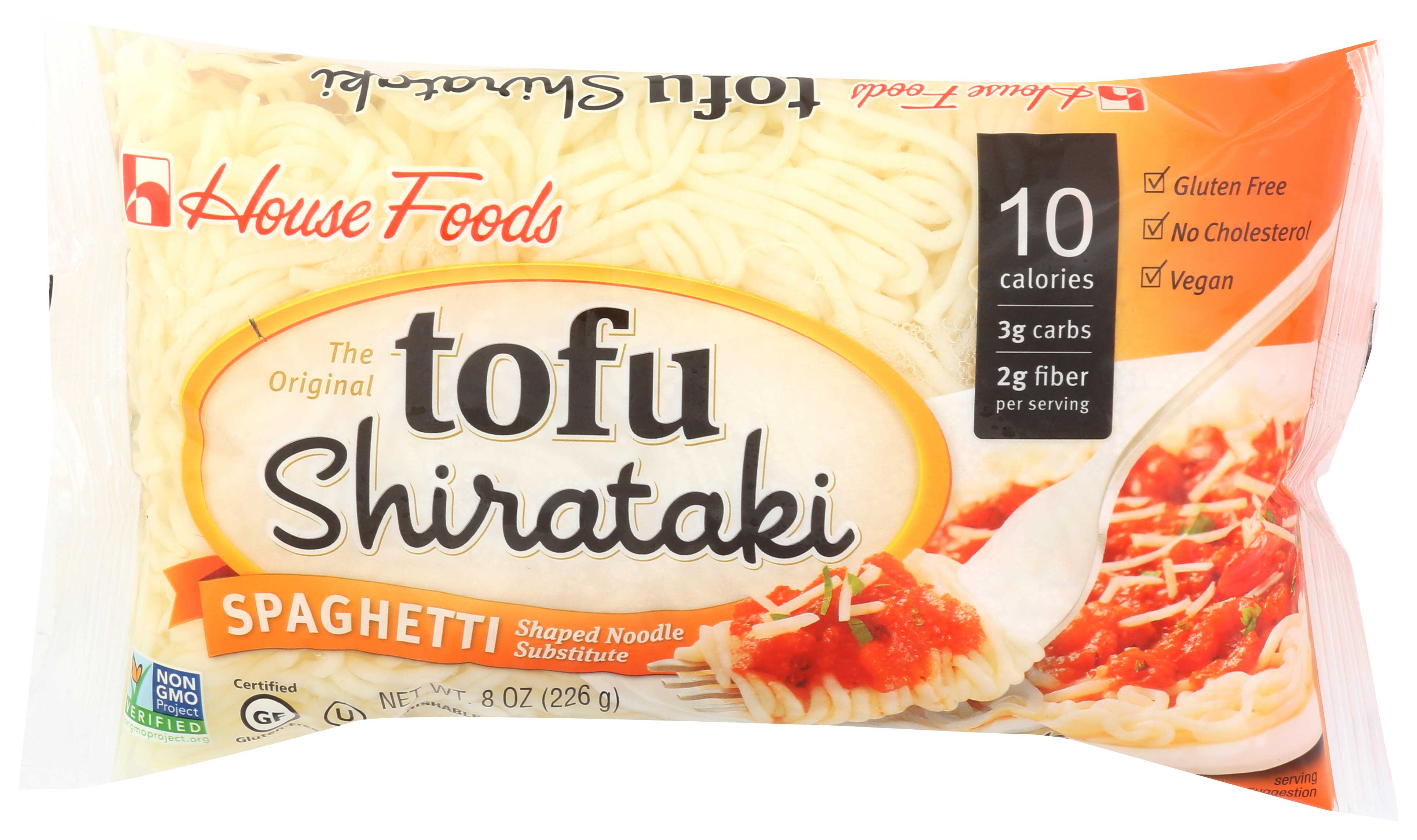 House Foods Spaghetti Shape Tofu Shirataki, 8 Ounce -- 12 Per Case