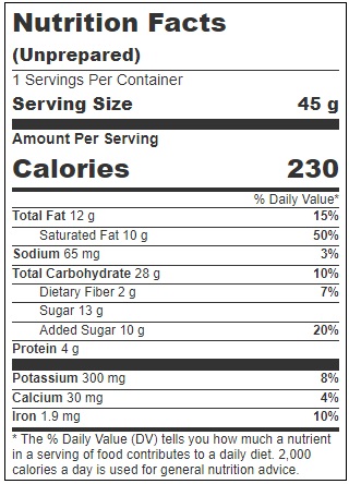 Loacker Classic Double Chocolate Wafers, 1.59 Ounce -- 144 Per Case