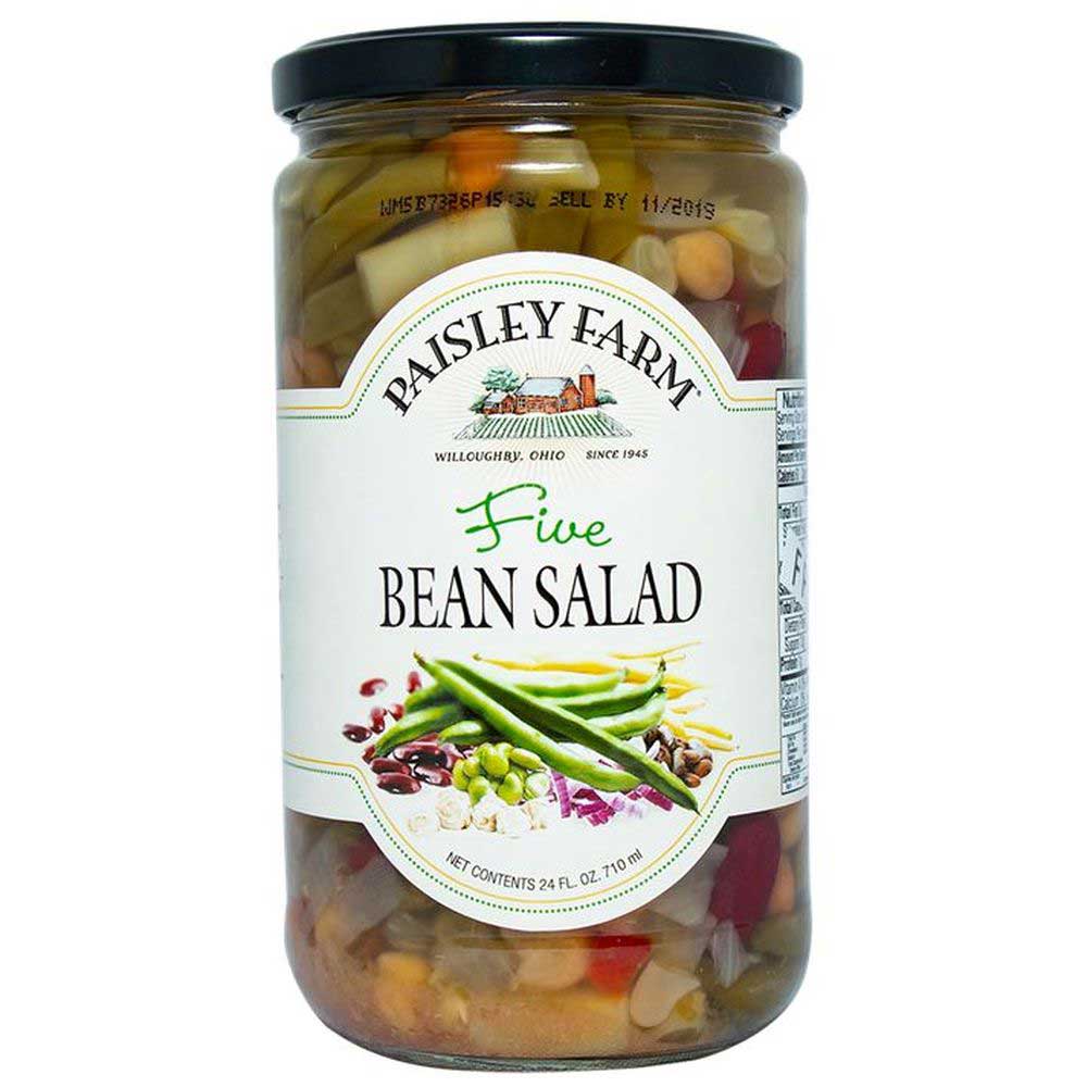 Paisley Farm Five Bean Salad, 24 Ounce -- 6 Per Case