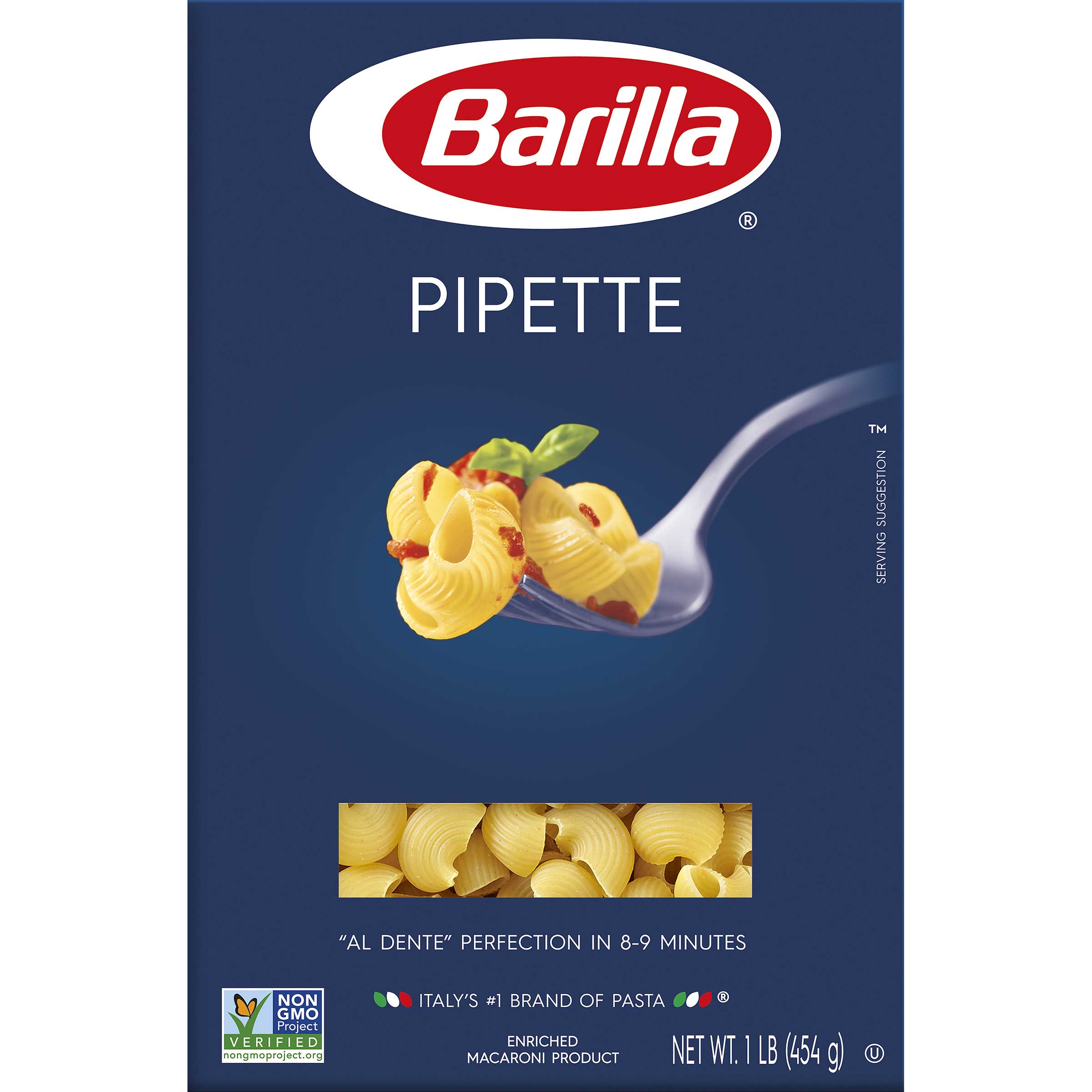 Barilla Pipette Pasta, 16 Ounce -- 12 Per Case