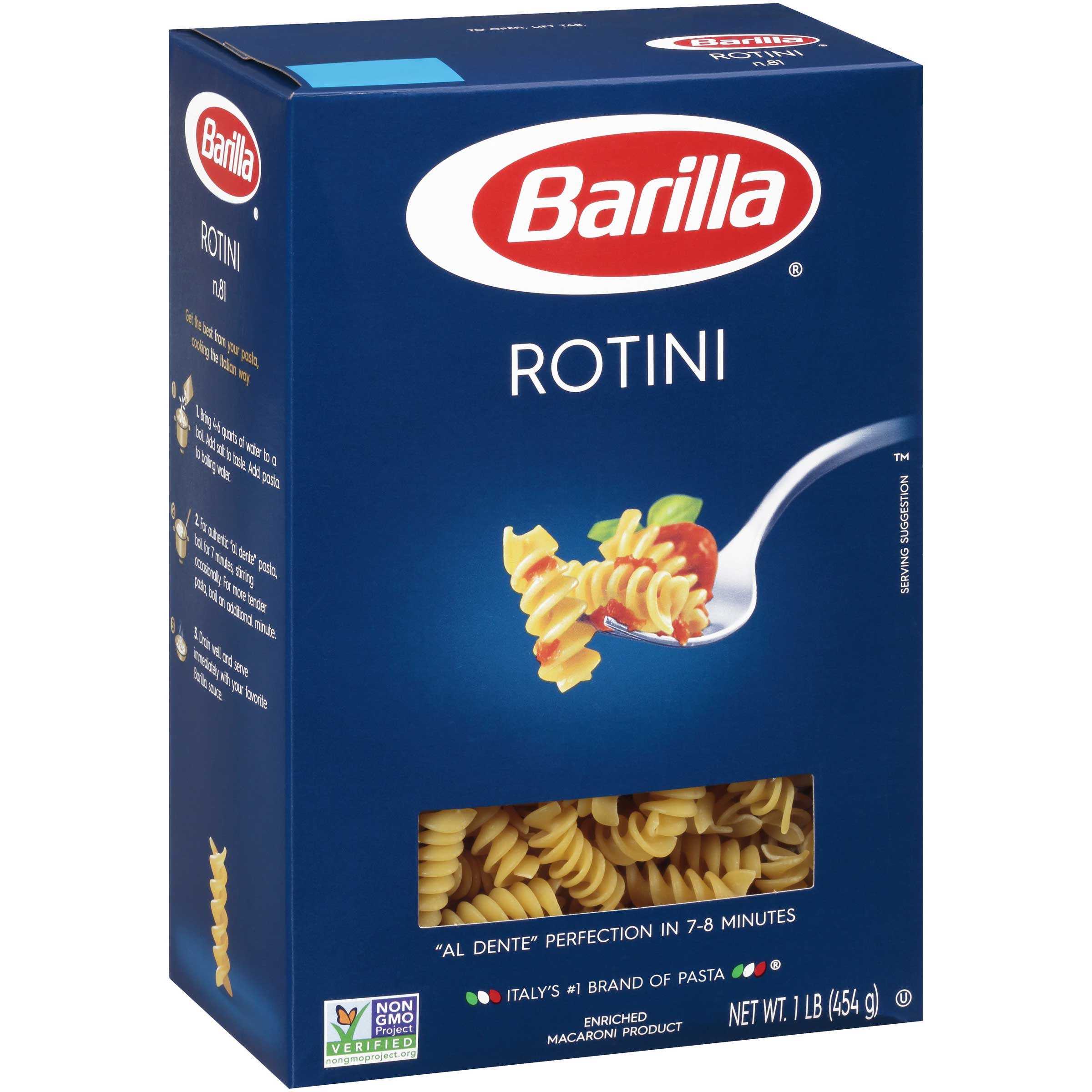 Barilla Rotini Pasta, 16 Ounce -- 12 per case.