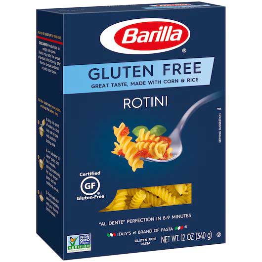 Barilla Gluten Free Rotini Pasta, 12 Ounce -- 8 Per Case