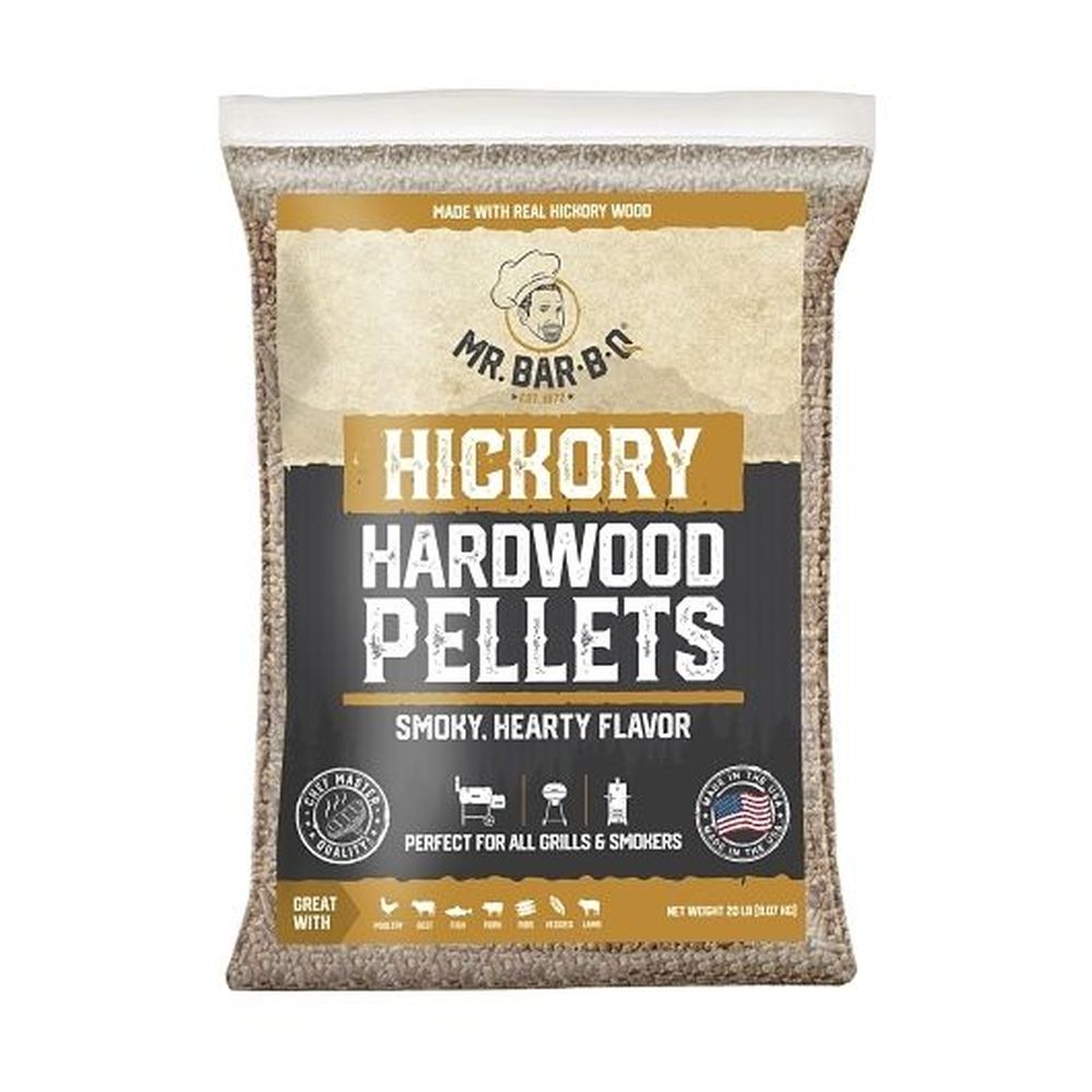 Mr. Bar-b-q Hickory Hardwood Pellets, 20 Pound