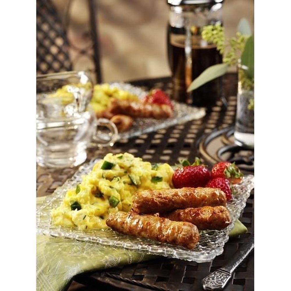 Rose Packing Fully Cooked And Browned Skinless 19-21 Pork Sausage Breakfast Links, 210 Count -- 200 Per Case