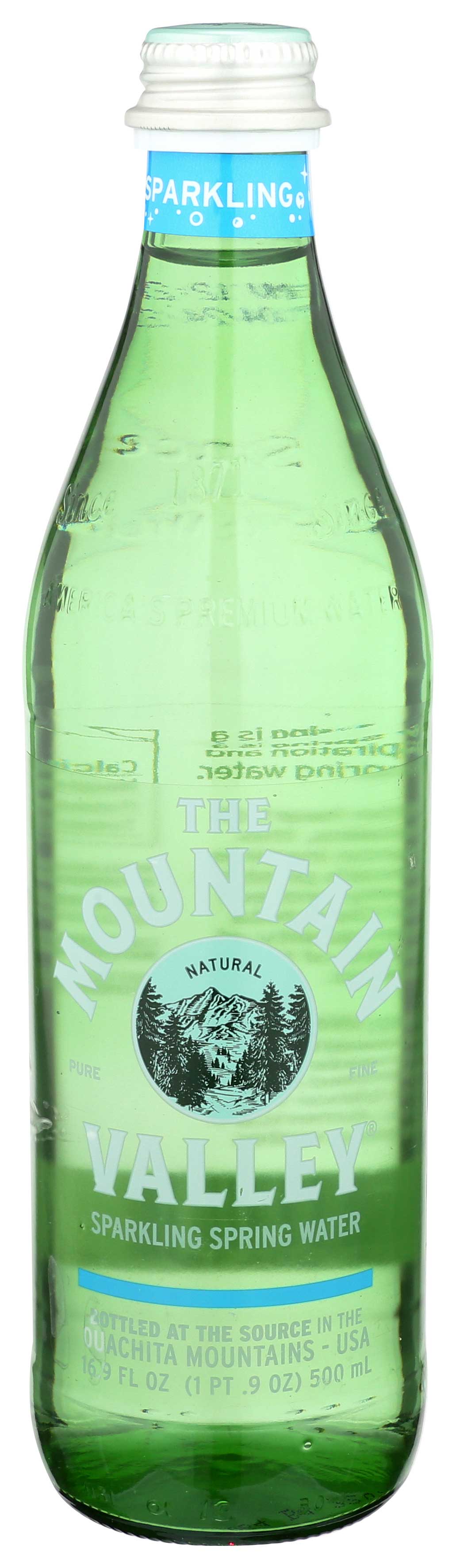 The Mountain Valley Spring Sparkling Spring Water, 16.9 Fluid Ounce -- 12 Per Case