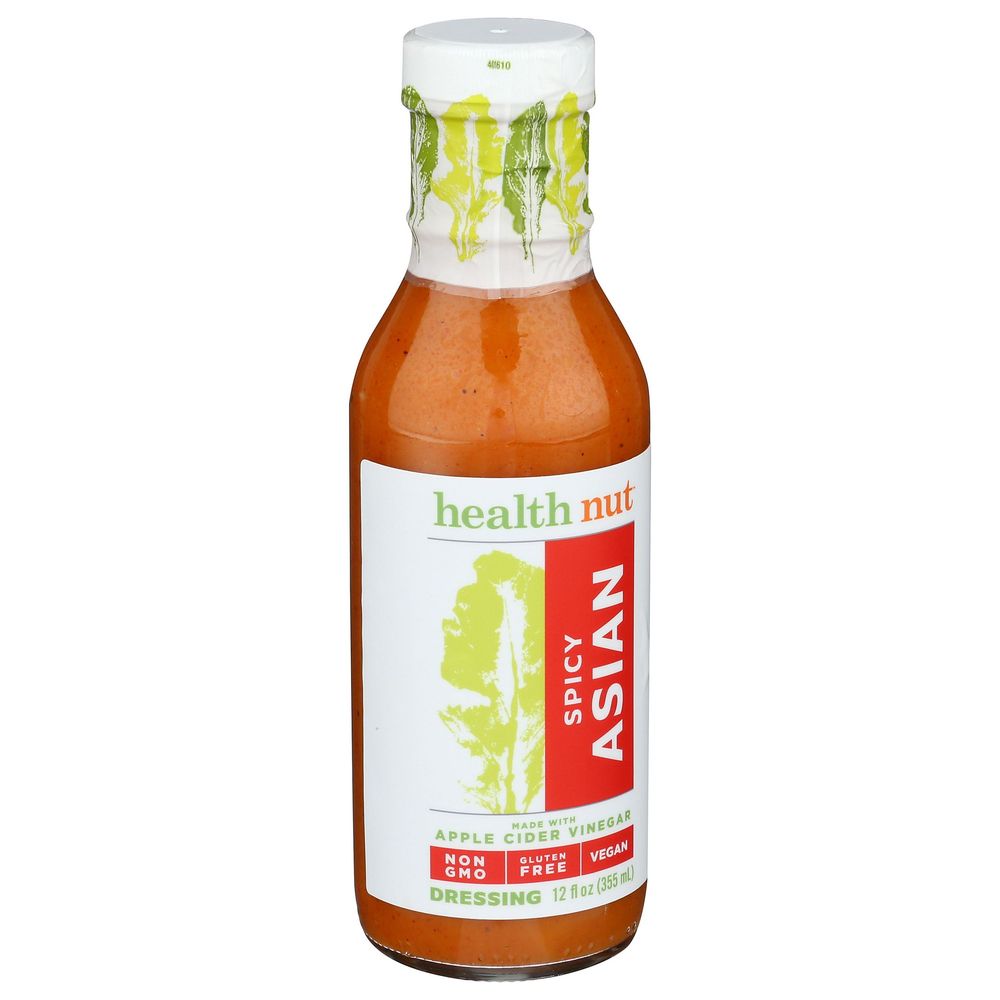 Health Nut Spicy Asian Dressing, 12 Fluid Ounce -- 6 Per Case