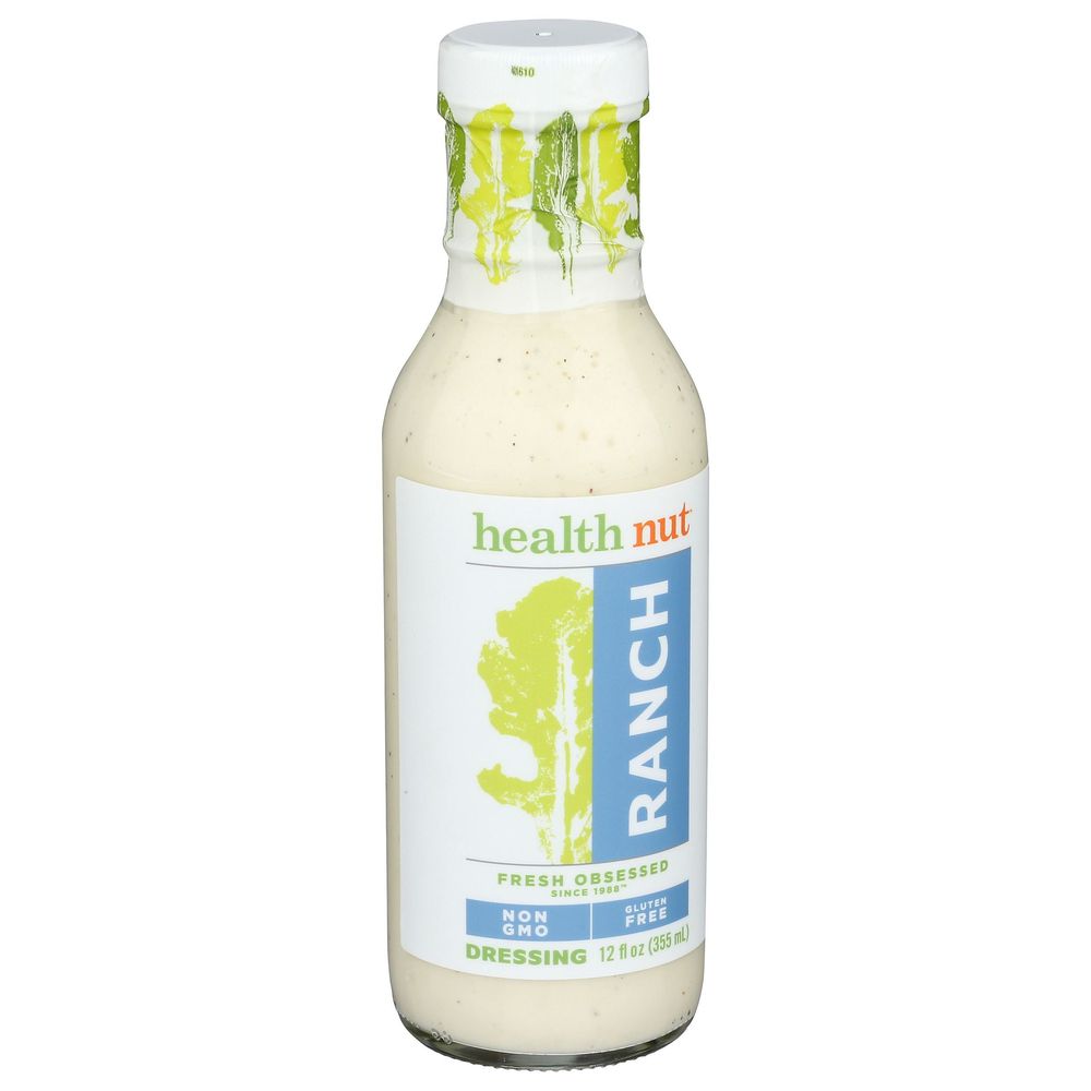 Health Nut Ranch Dressing, 12 Fluid Ounce -- 6 Per Case