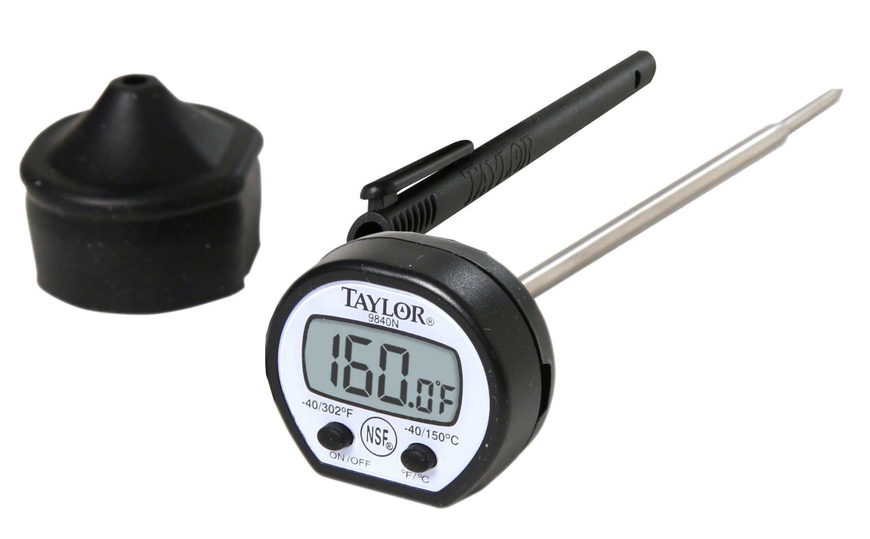 Taylor Classic Instant Read Pocket Thermometer With Rubber Boot