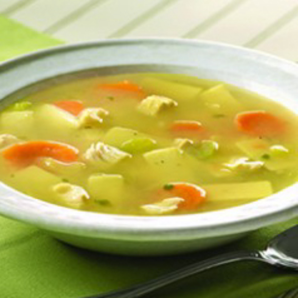 Blount Chicken Vegetable Pasta Soup Base, 4 Pound -- 4 per case.