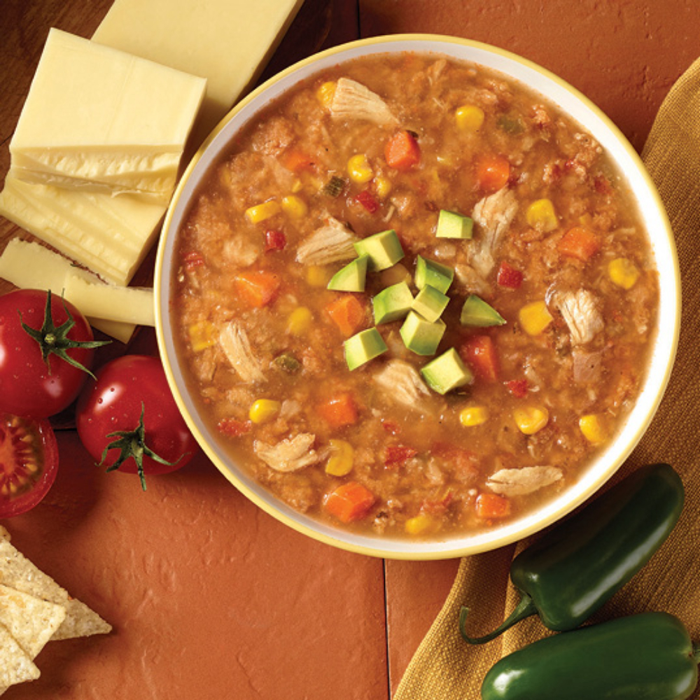 Blount Fine Foods Chicken Tortilla Soup, 4 Pound -- 4 Per Case