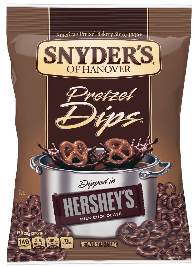 Snyder's Of Hanover Milk Chocolate Pretzel Dip, 5 Ounce -- 8 Per Case