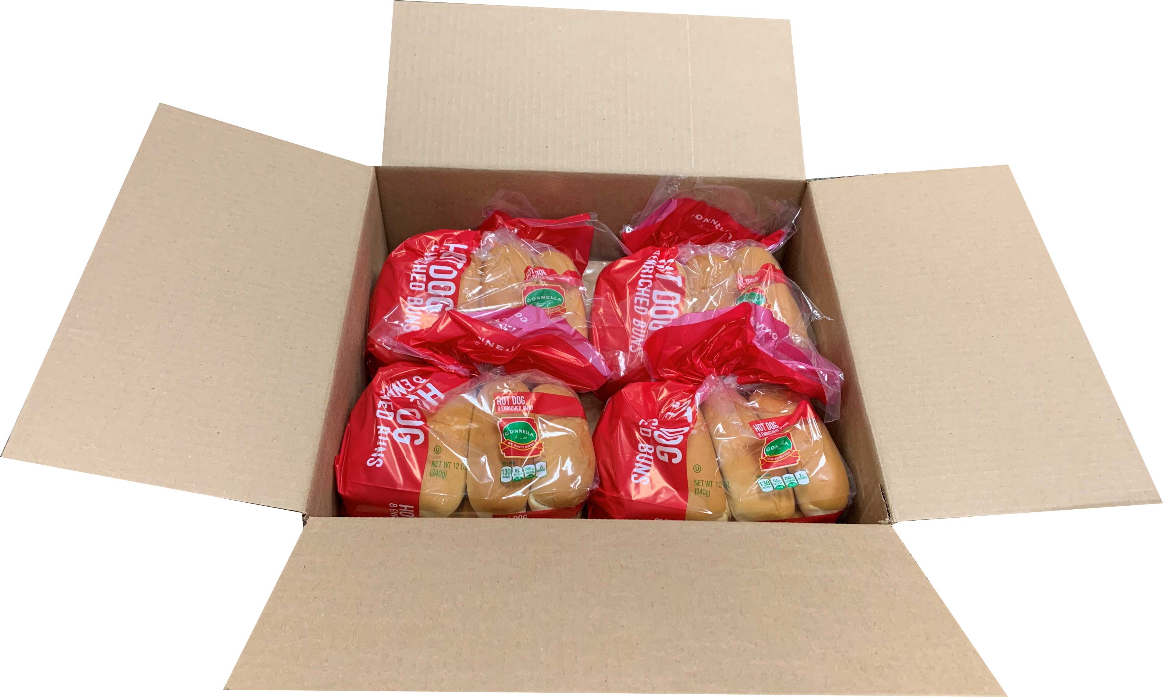 Gonnella Baking Hot Dog Buns, 1.5 Ounce -- 64 Per Case