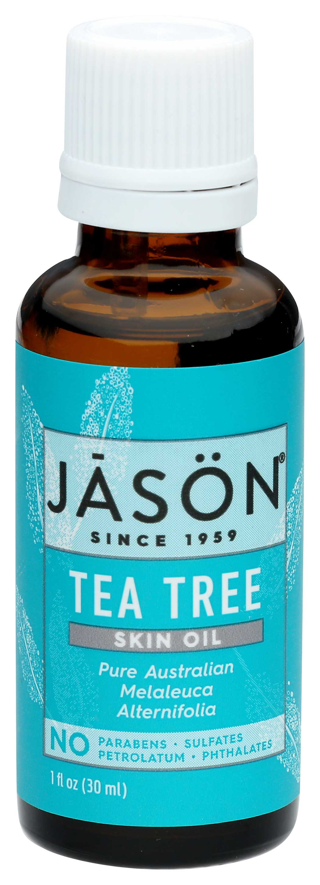 Aceite Para La Piel 100 Por Ciento Puro De Árbol De Té Australiano Jason, 1 Onza Líquida