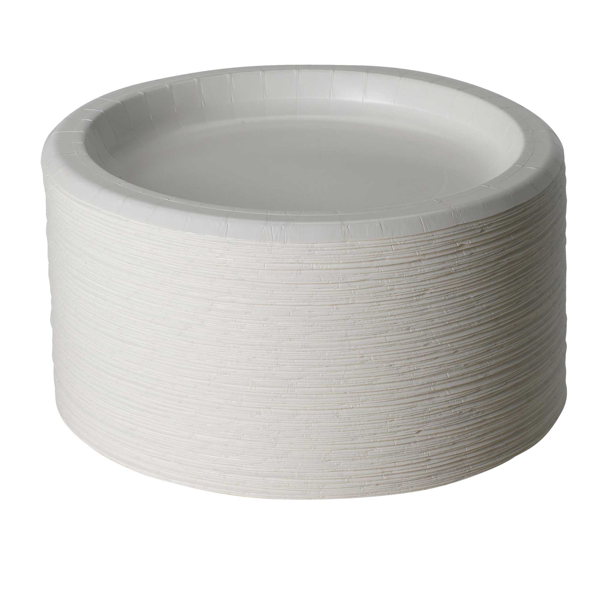 Dixie White Paper Plates 8.5 inch Medium Weight -- 1000 per