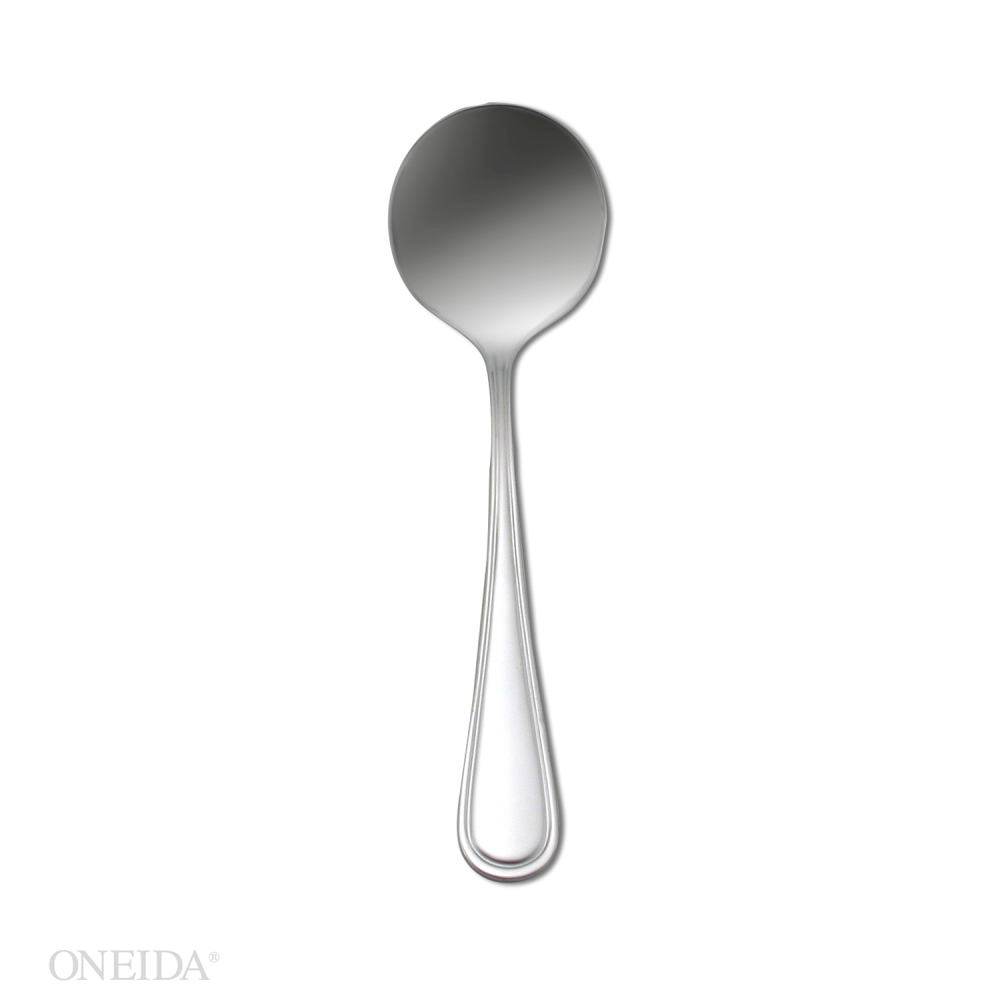 Oneida New Rim 18/10 Stainless Steel Mirror Finish Bouillon Spoon, 6 Inch -- 12 Per Case