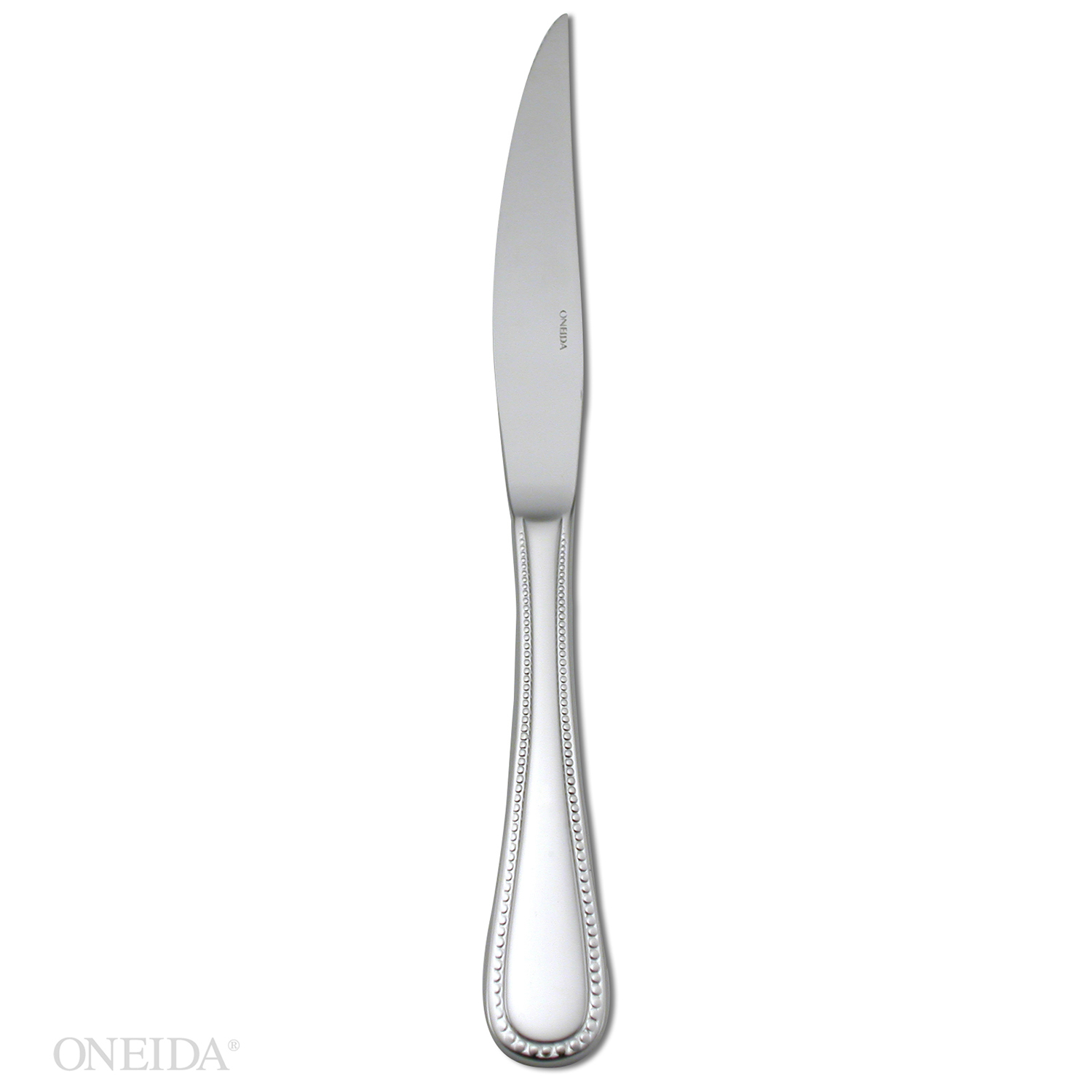Oneida Pearl 18/10 Stainless Steel One Piece Steak Knife, 9 1/4 Inch -- 12 Per Case