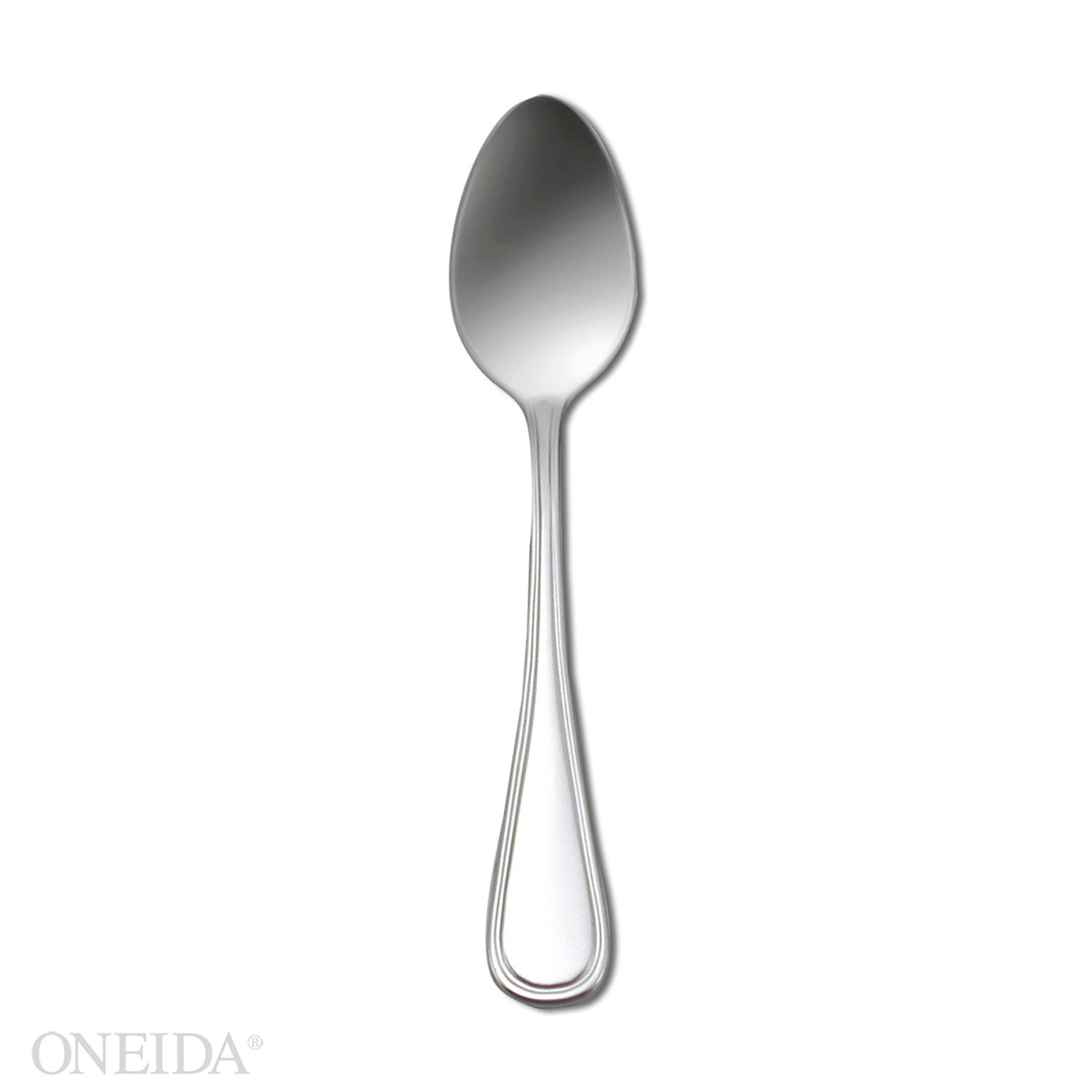 Oneida New Rim 18/10 Stainless Steel European Size Teaspoon -- 12 Per Case
