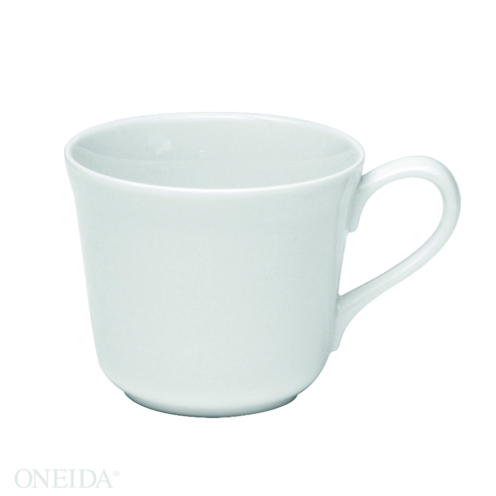 Oneida Santandrea Dinnerware 7 Ounce Royale Shape Alta Cup, Royale Undecorated Pattern -- 36 Per Case