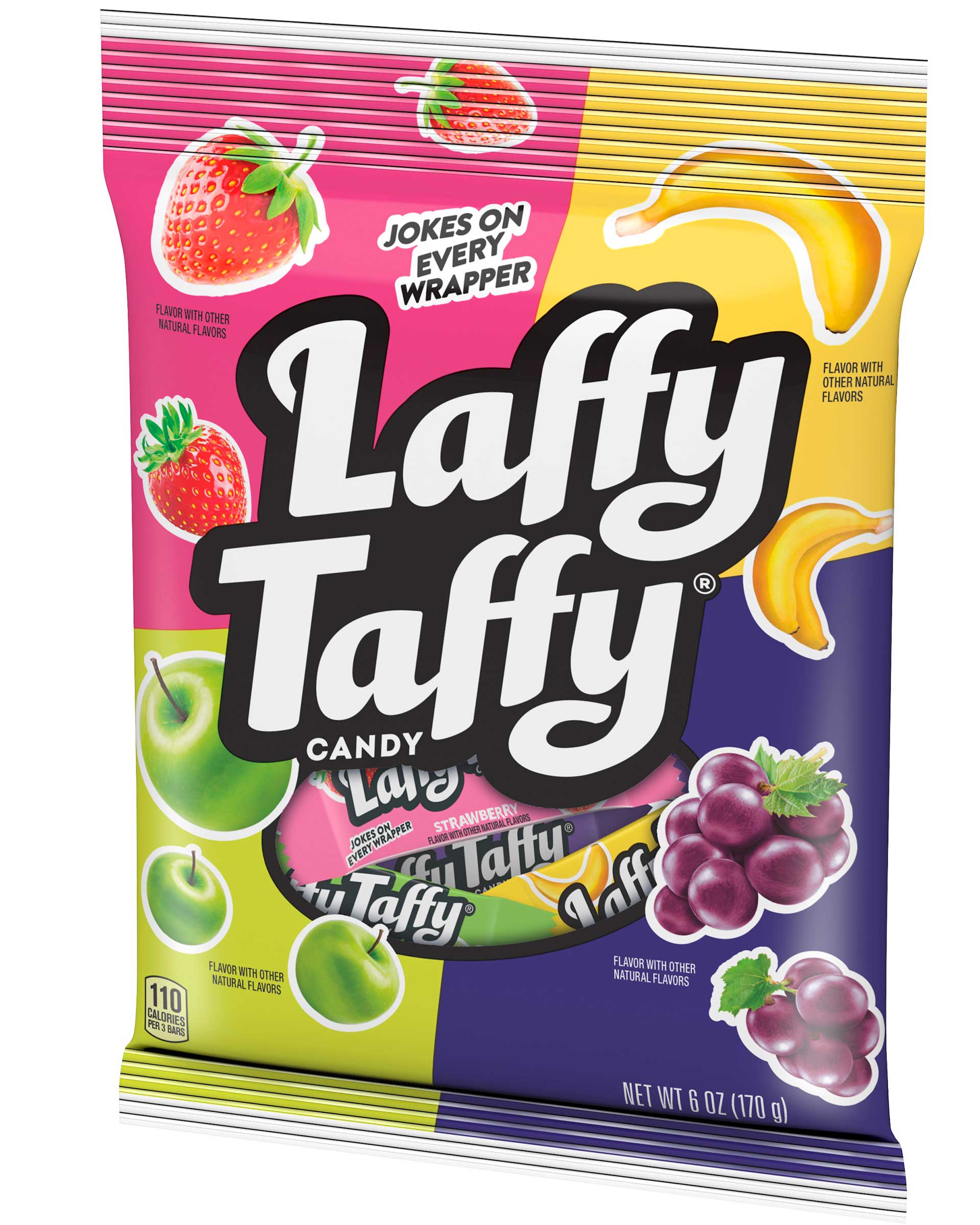 Laffy Taffy Assorted Candy, 6 Ounce -- 12 Per Case
