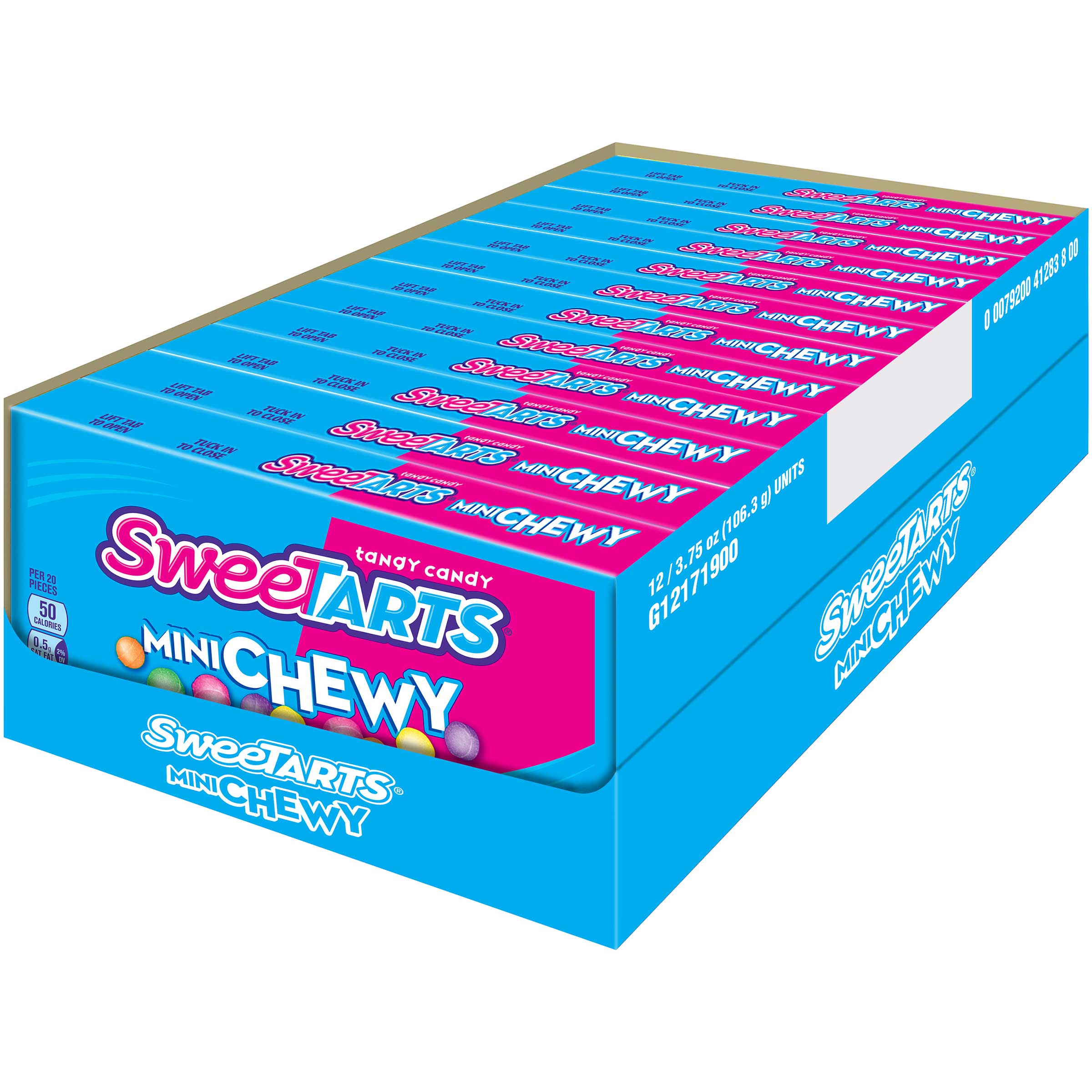 Wonka SweeTarts Mini Chewy Candy, 3.75 Ounce -- 12 per case. Wonka SweeTarts Mini Chewy Candy, 3.75 Ounce -- 12 per case.